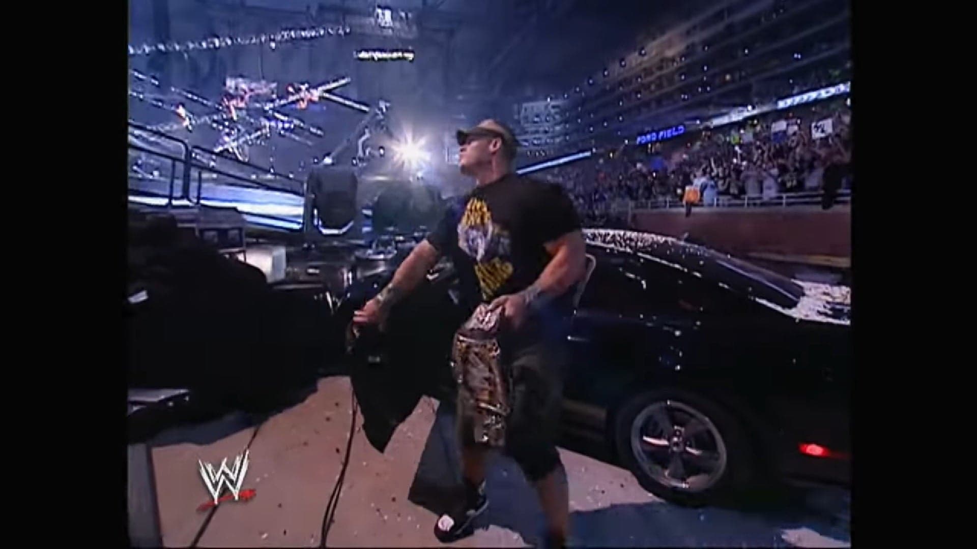 April Fools Day When We Remember John Cena Drove a Ford Mustang Through Glass in Detroit