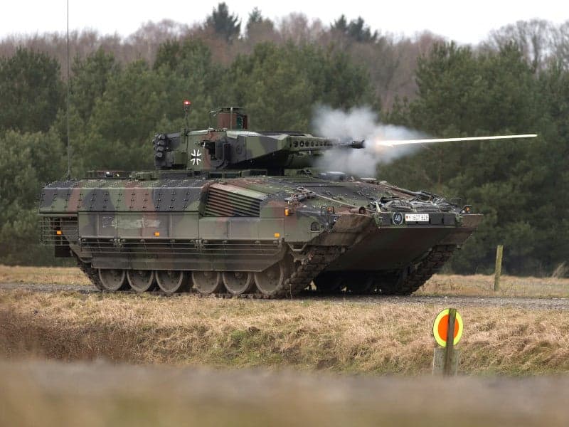 U.S. Army Recently Sought Demo Of German Puma Armored Vehicle It Had Rejected Years Ago
