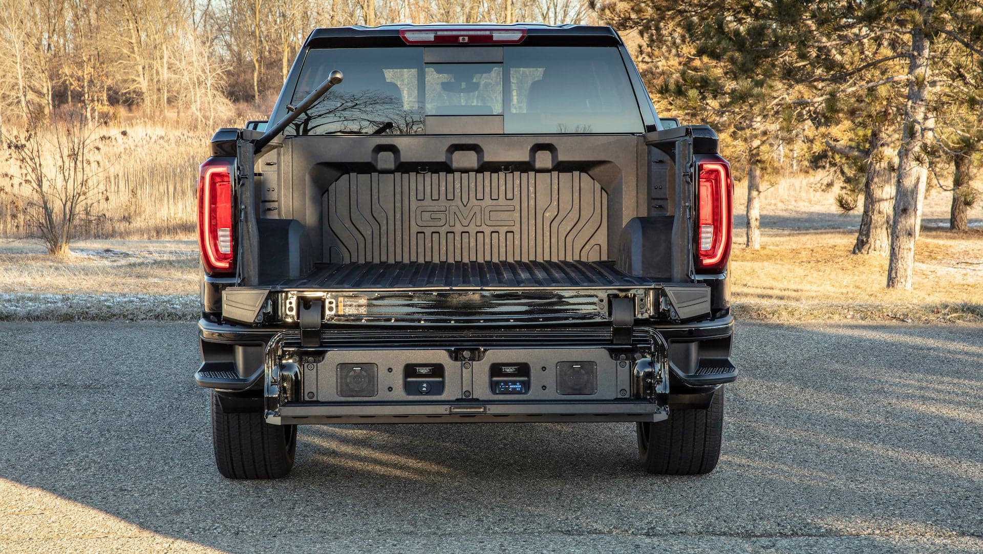 Watch GMC’s Carbon Fiber Pickup Truck Bed Be Violently Abused During Testing