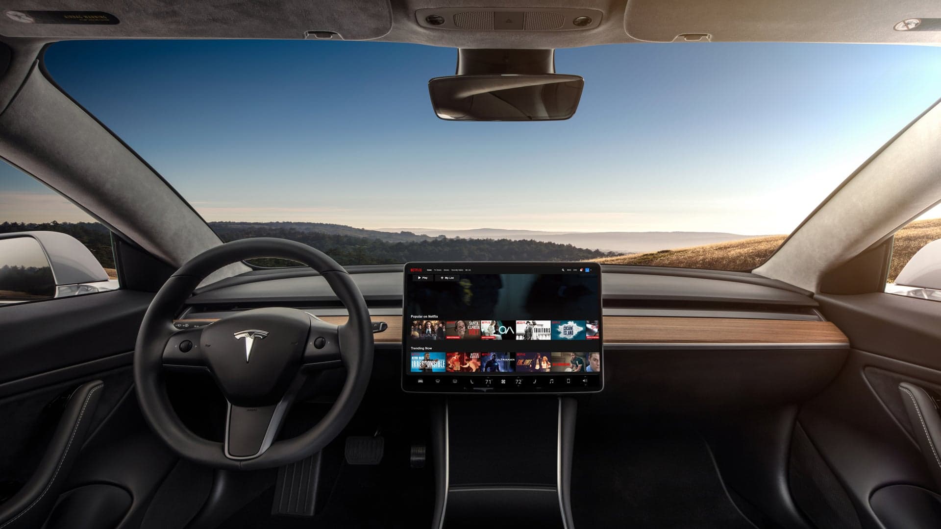 Tesla Vehicles Will Soon Stream Netflix and YouTube While Charging, Musk Tweets