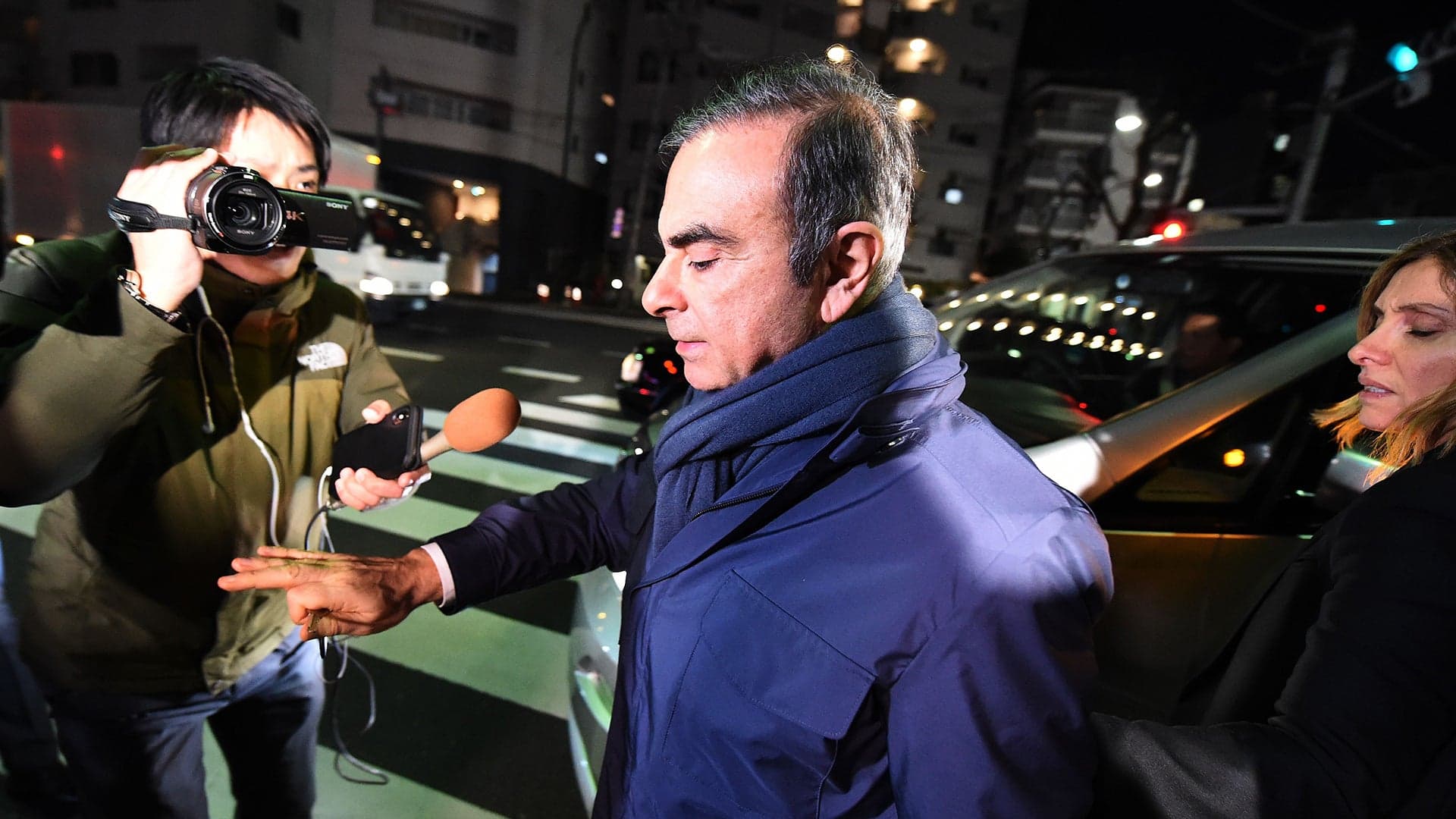 Former Nissan Chairman Carlos Ghosn Rearrested in Tokyo Minutes Before TV Interview