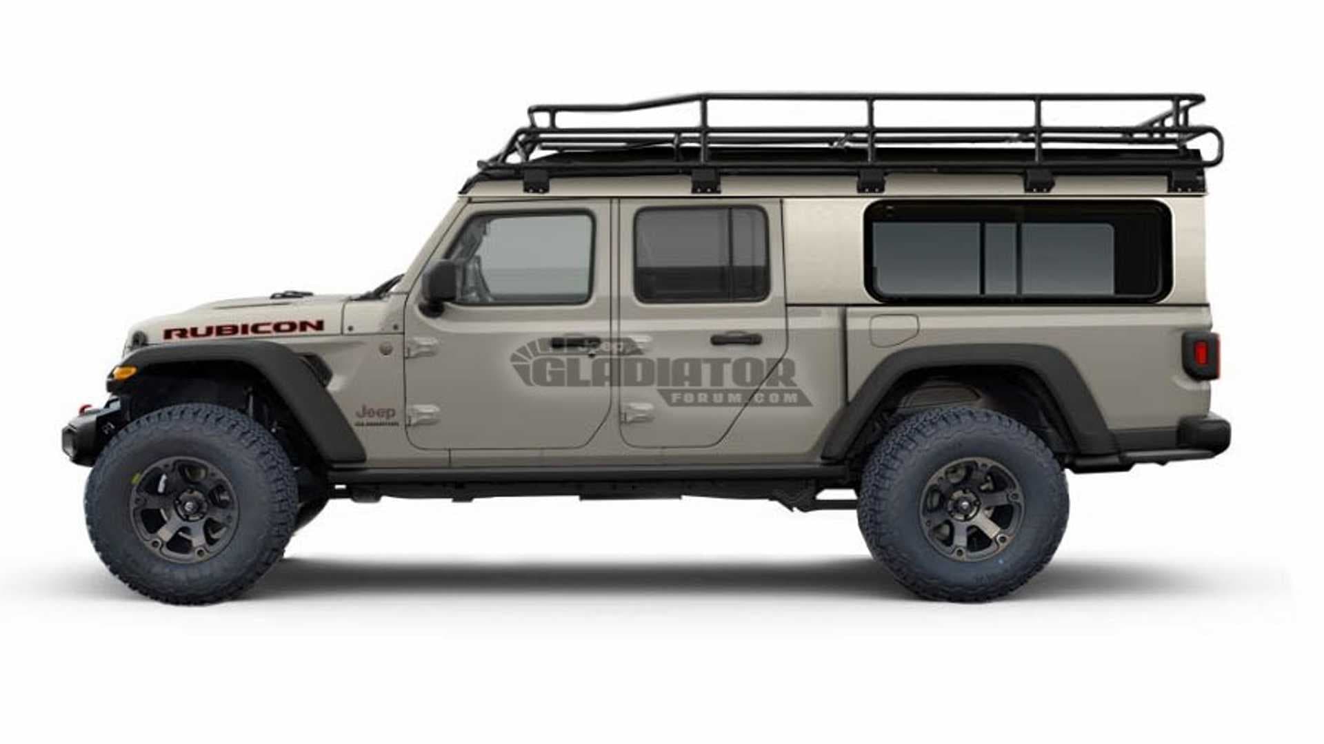 2020 Jeep Gladiator Looks Like the Perfect Adventure Truck in These Fresh Renders