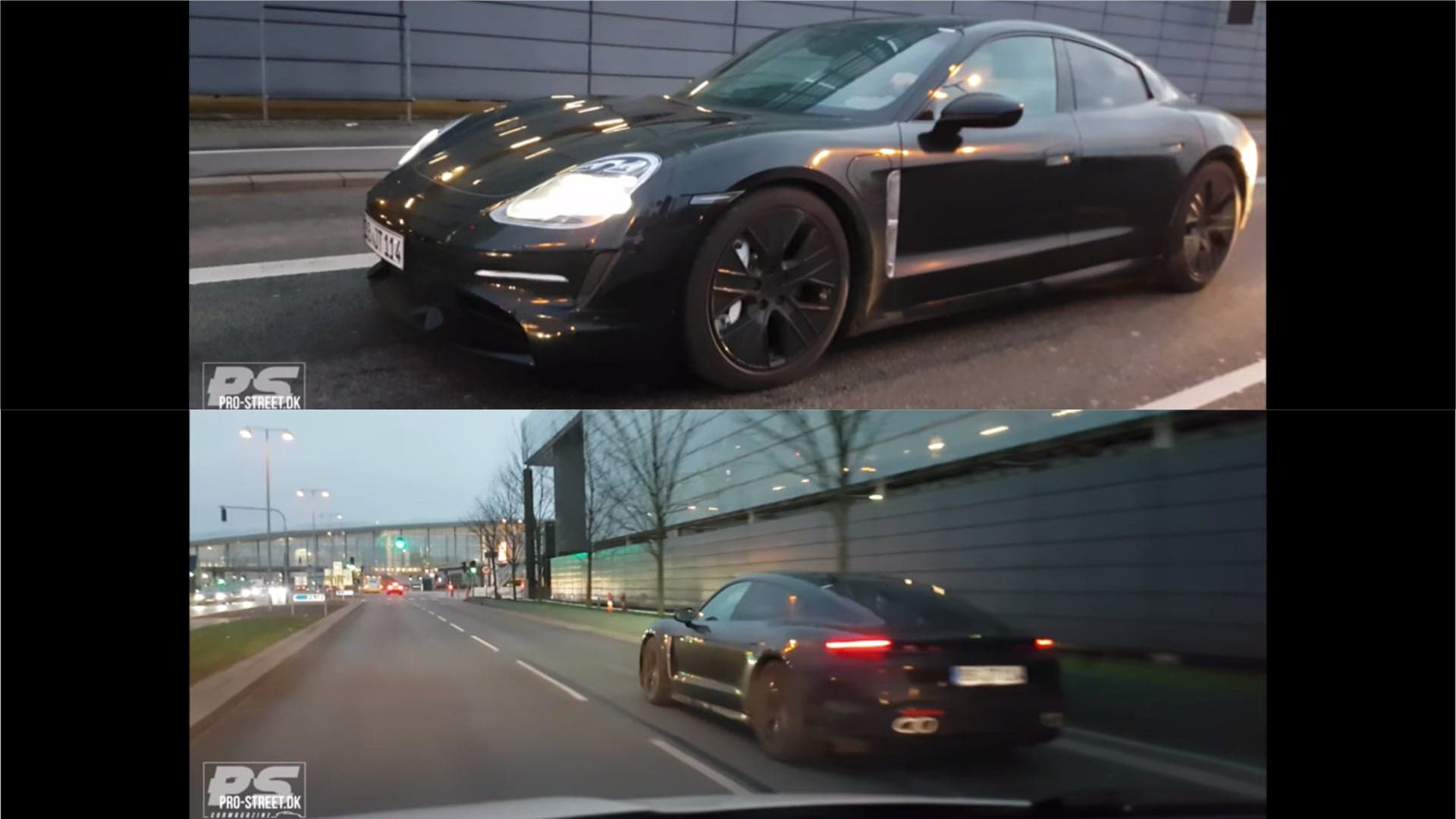 Listen to This Sci-Fi-Like Porsche Taycan Prototype Zoom Around Denmark