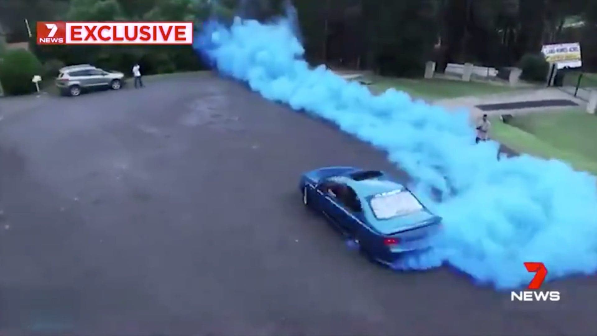 Gender Reveal Burnout Results in Confiscated Car, Court Date, and 4 People Charged