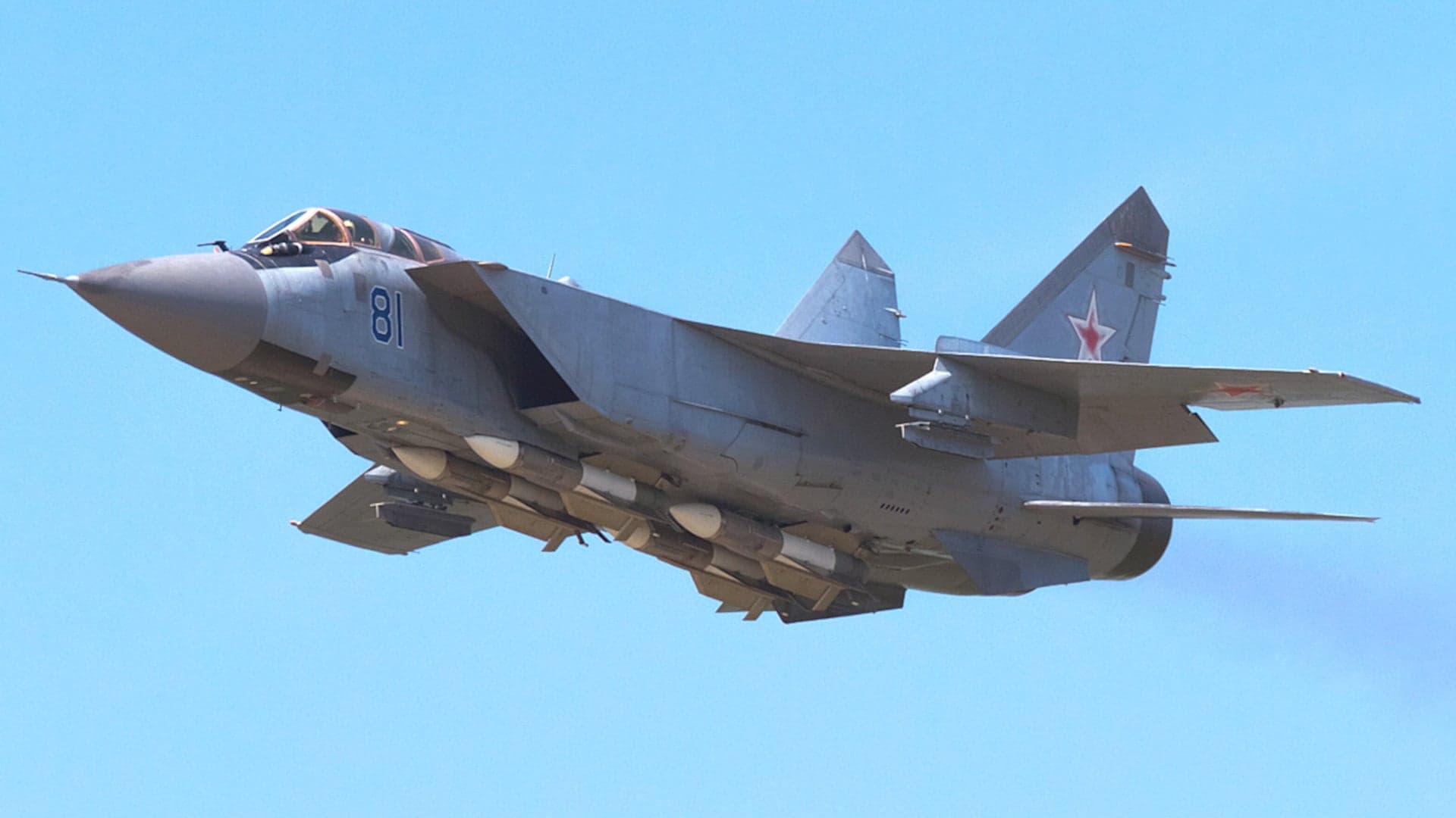Russian MiG-31 Foxhound Shot Down Its Wingman During Disastrous Live Fire Exercise