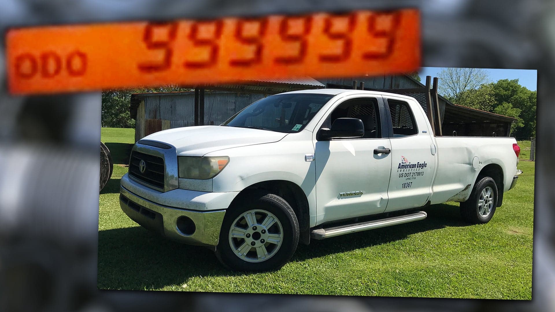 Second Toyota Tundra Pickup Hits a Million Miles, Serviced at Same Dealer as the First