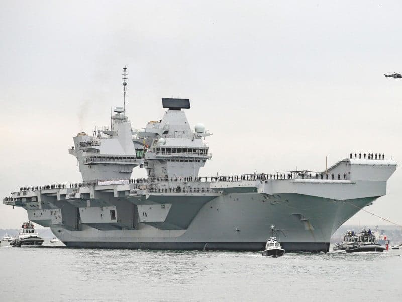 India’s First-Ever Supercarrier Might Be Based On The UK’s Queen Elizabeth Class