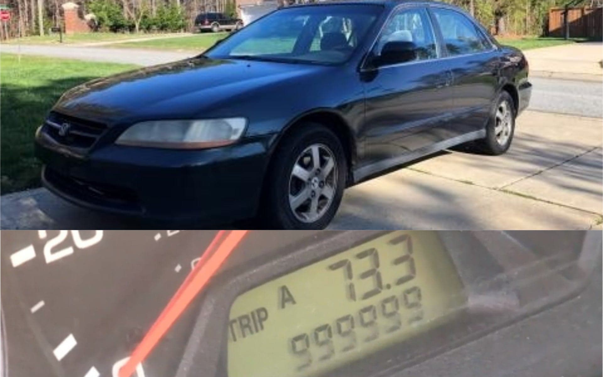 2000 Honda Accord With Over 1 Million Miles Surfaces in North Carolina