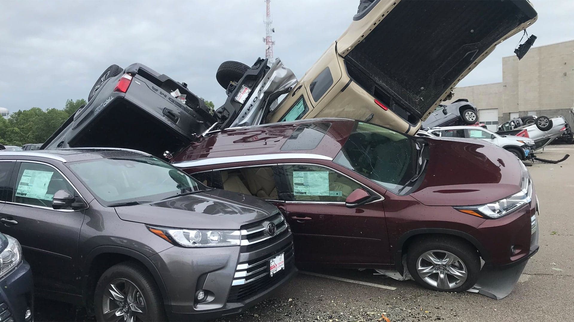 Missouri Tornado Destroys 500 Cars in ‘Direct Hit’ at Chevrolet and Toyota Dealerships