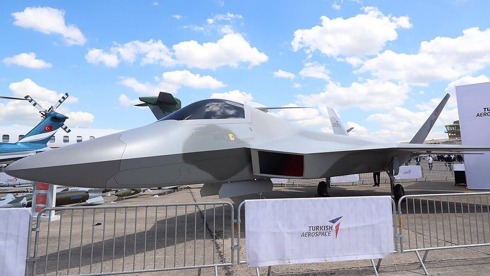 Turkey Rolls Out A Mock-Up Of Its Indigenous Stealth Fighter To An Uncertain Future