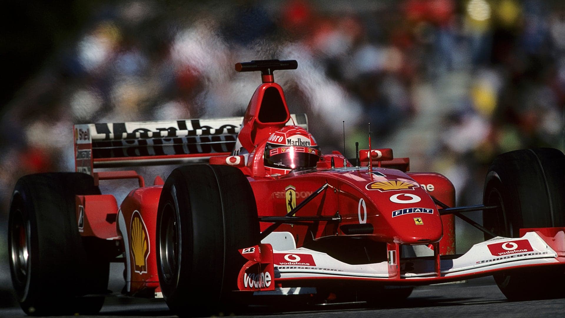 F1 Legend Michael Schumacher’s Race-Winning Ferrari F2002 Race Car Is Headed to Auction