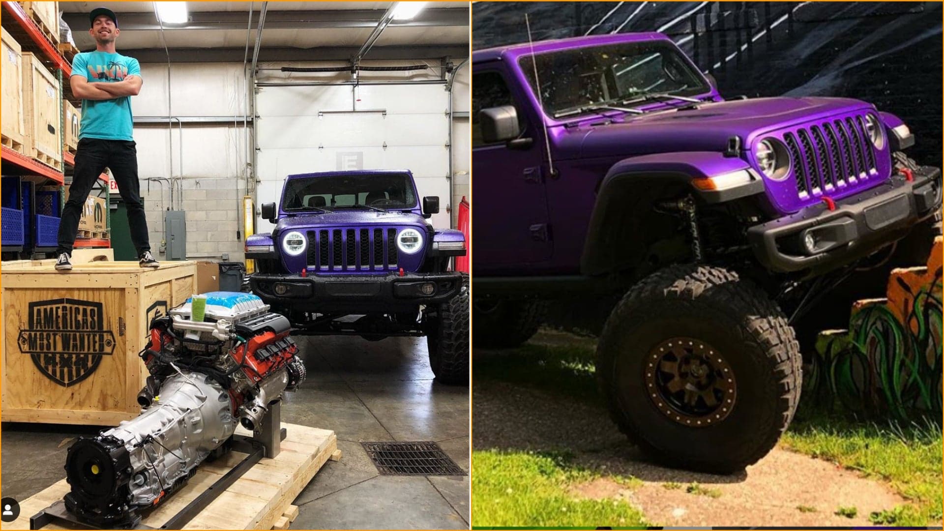 Someone Is Dropping a 1,000-HP Hellephant Hemi Engine in a Jeep Gladiator