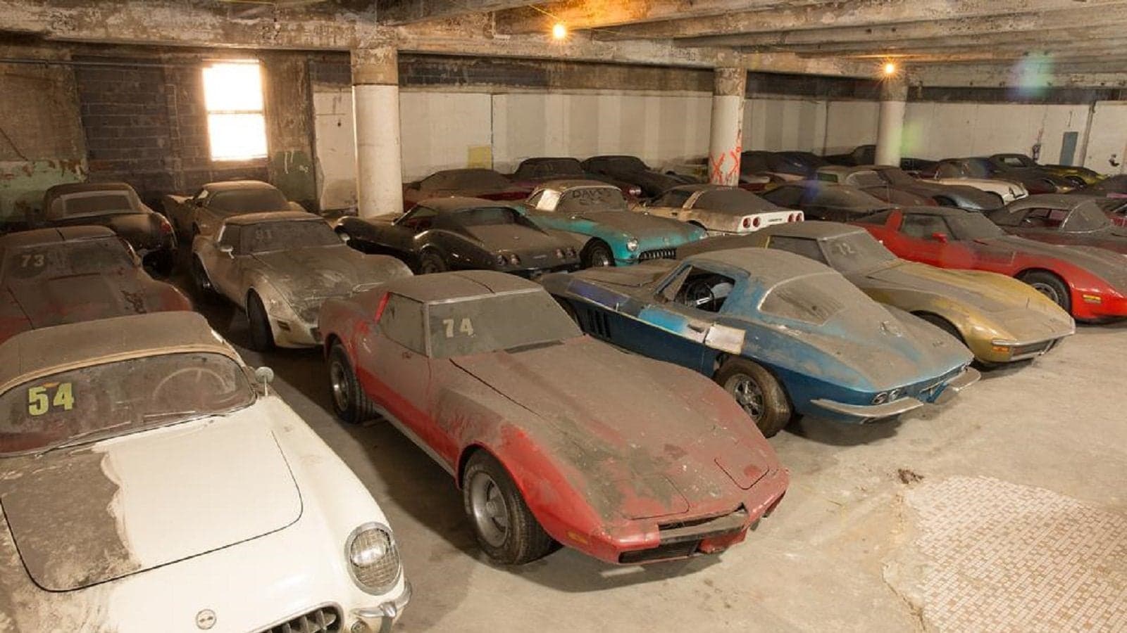 Historic Collection of 36 Forgotten Chevrolet Corvettes Will Be Raffled off for Charity