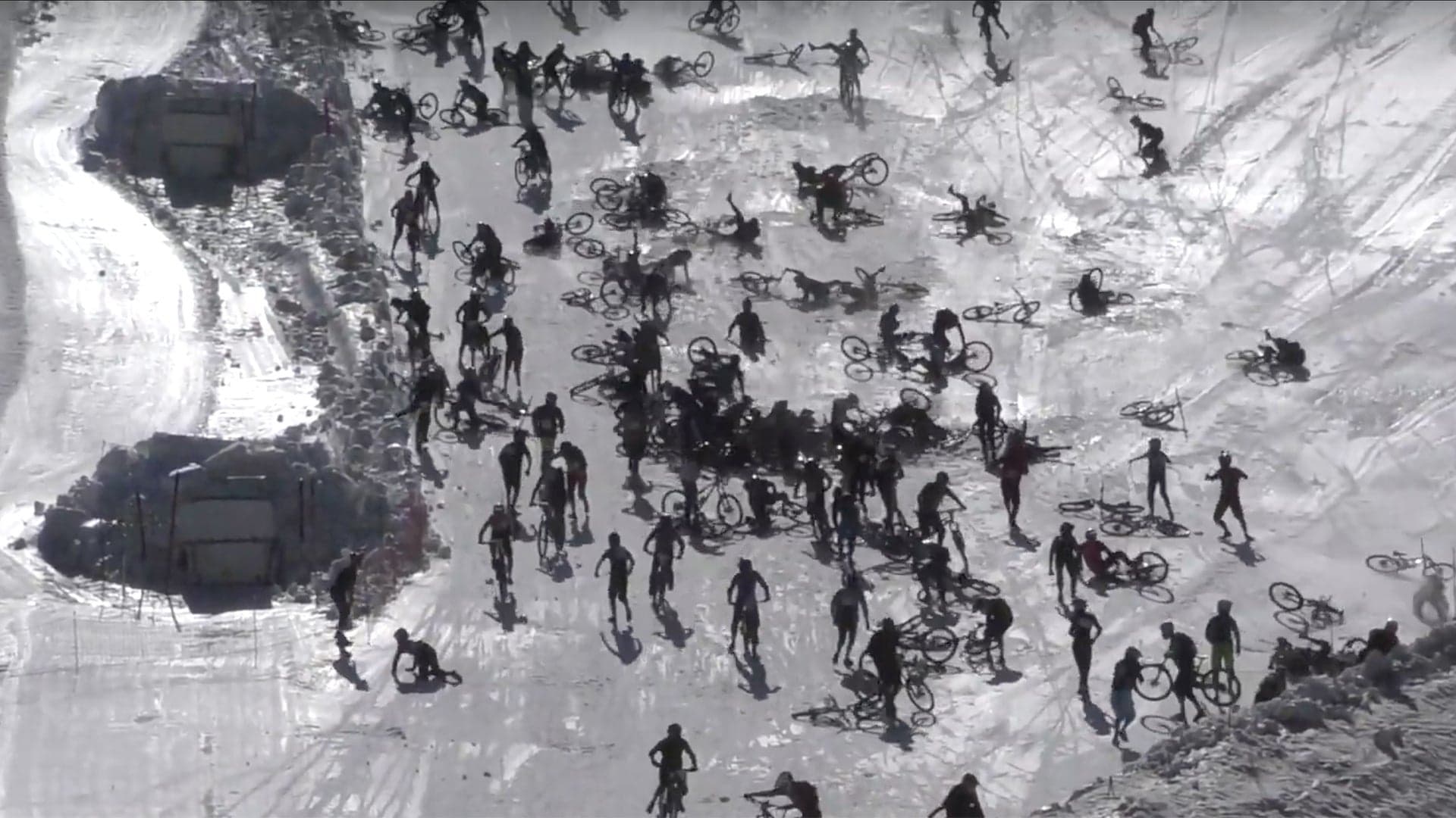 Endless Crash in ‘Mountain of Hell’ Race Is the Biggest Bike Pileup You’ll Ever See