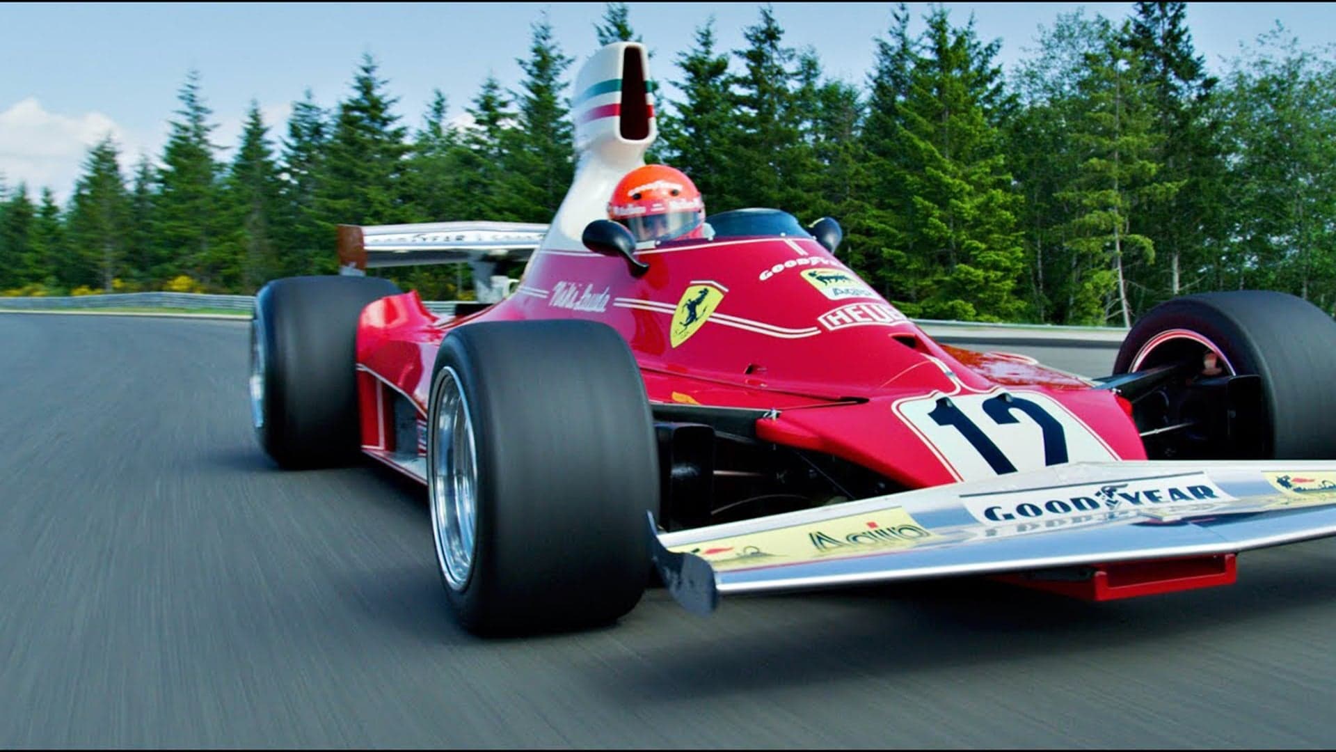 Watch Niki Lauda’s Race-Ready, 500+ HP 1975 Ferrari 312T Formula 1 Car Tear Up the Track