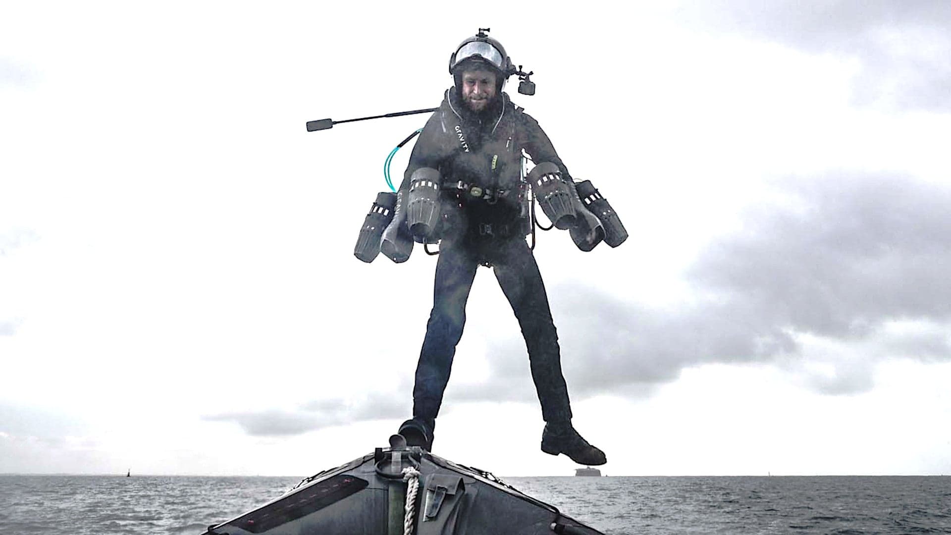 Jetpack Inventor Goes Zipping Between Royal Navy Boats In Open Water Tests