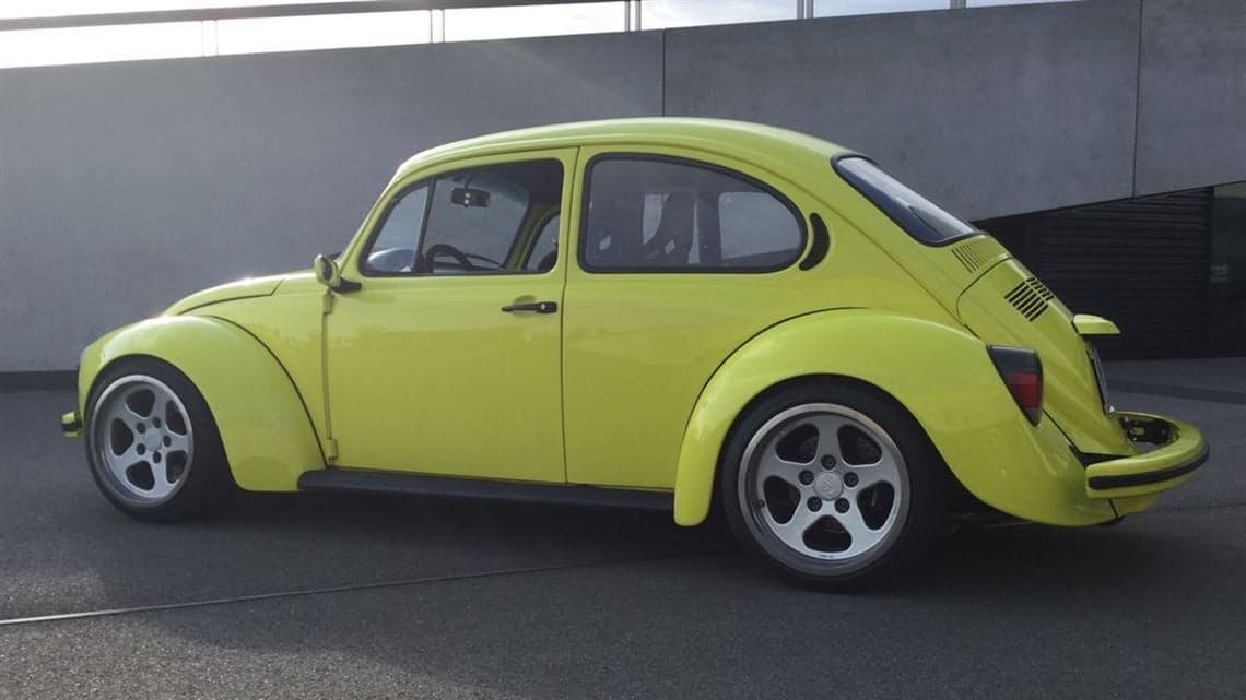 Risk Everything and Buy This Turbocharged, 360-Horsepower Volkswagen Beetle ‘Yellowbird’