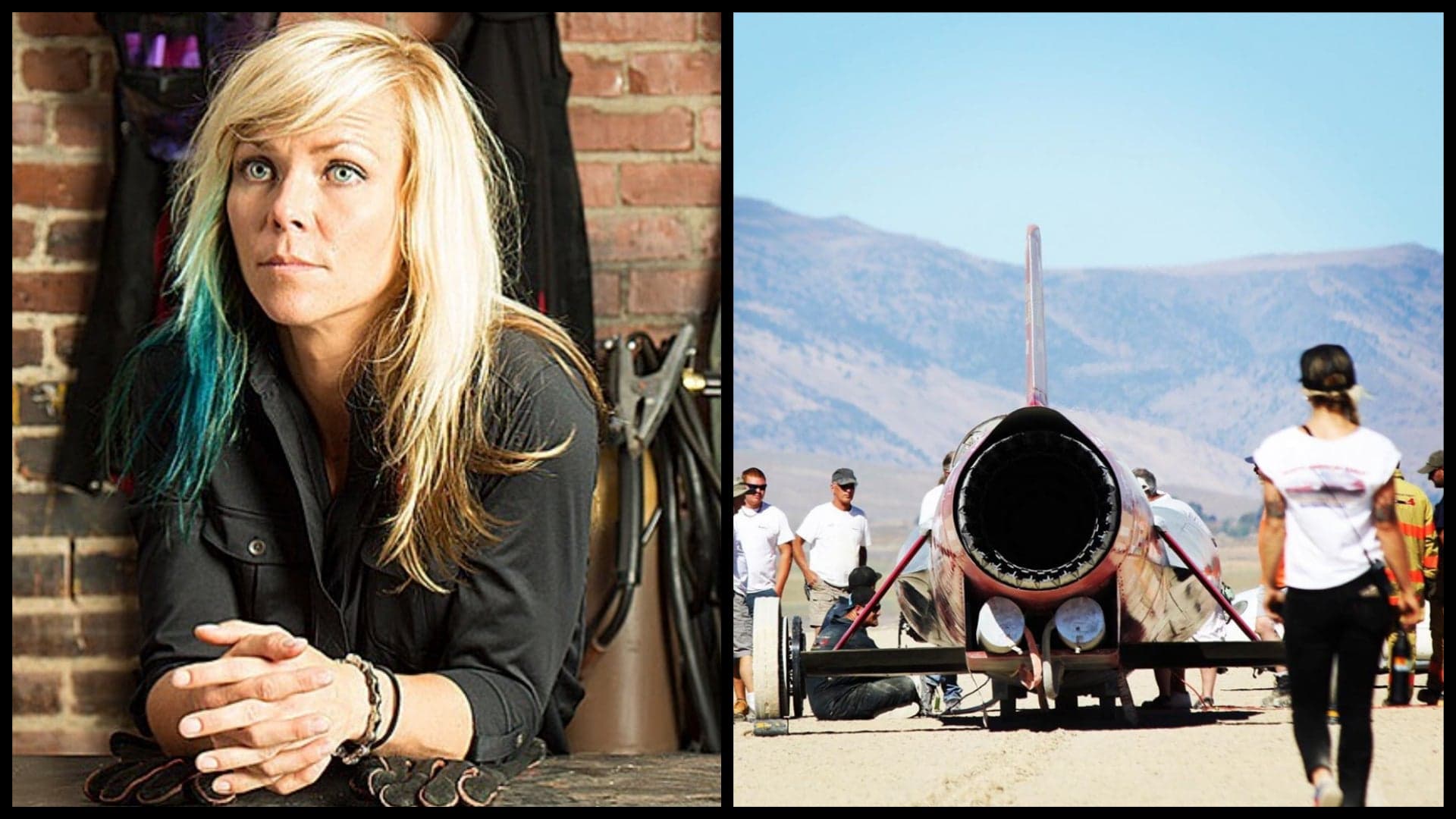 Land Speed Record Holder and TV Host Jessi Combs Killed in 400-MPH Jet-Car Crash