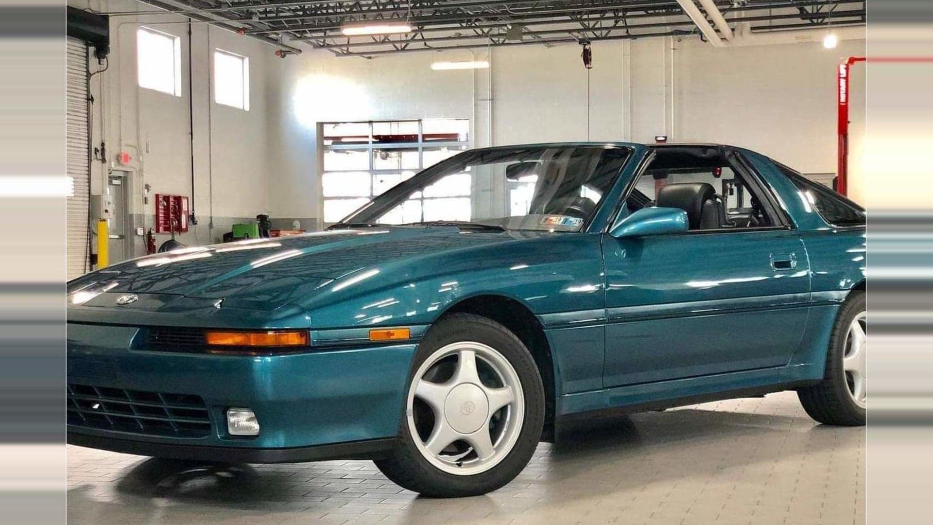 Perfect Teal Metallic Mk3 Manual Toyota Supra Turbo is Traded in for…a Crossover