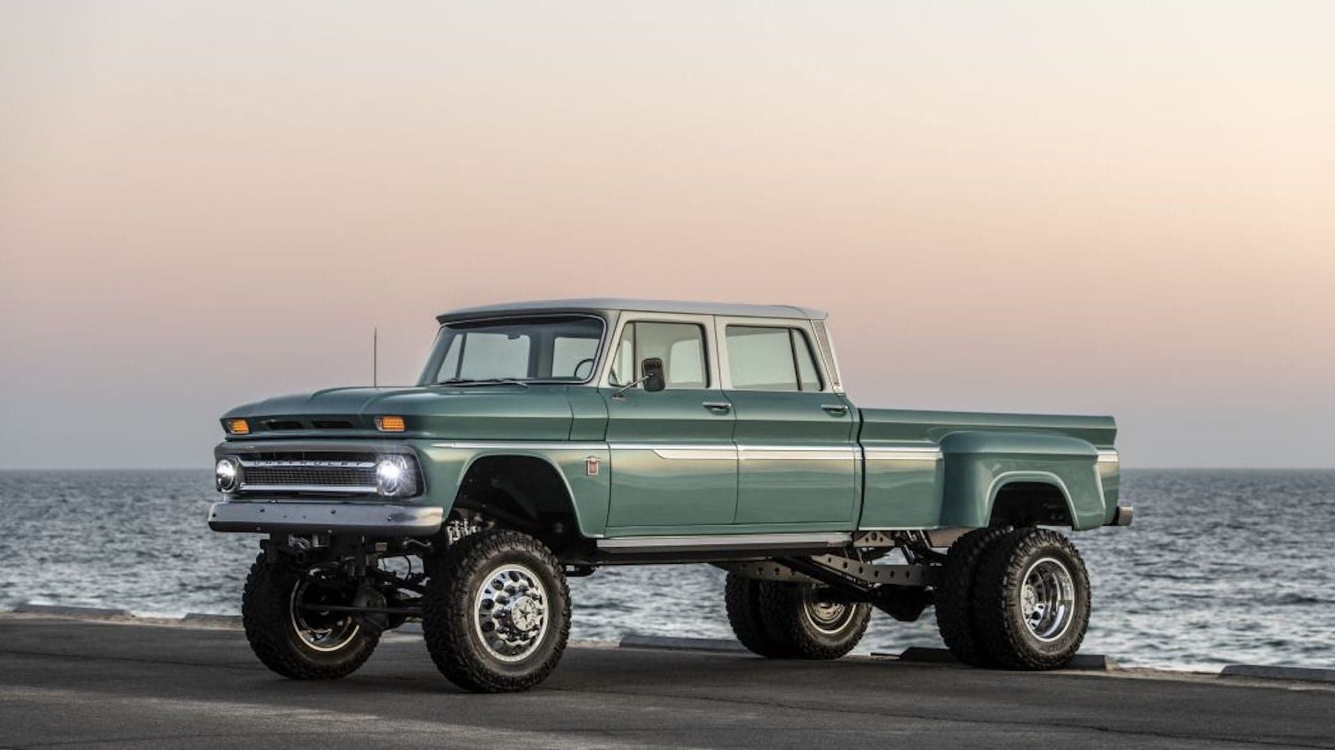 1966 Chevrolet ‘Ponderosa’ Is a $150,000 Pickup Truck With Big Rig Power