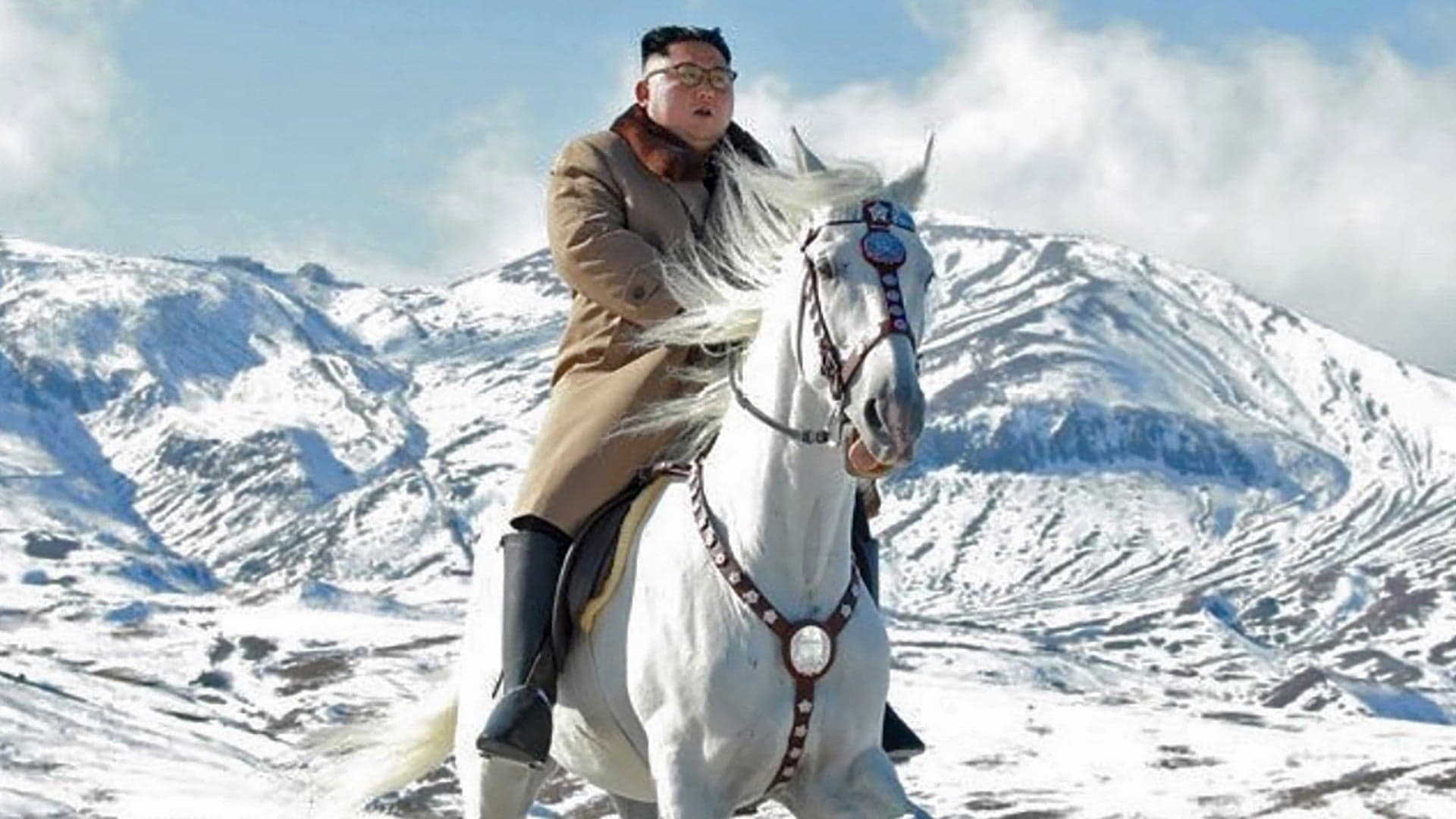 Here Are The Photos Of Kim Jong Un Riding A White Steed You Never Asked For