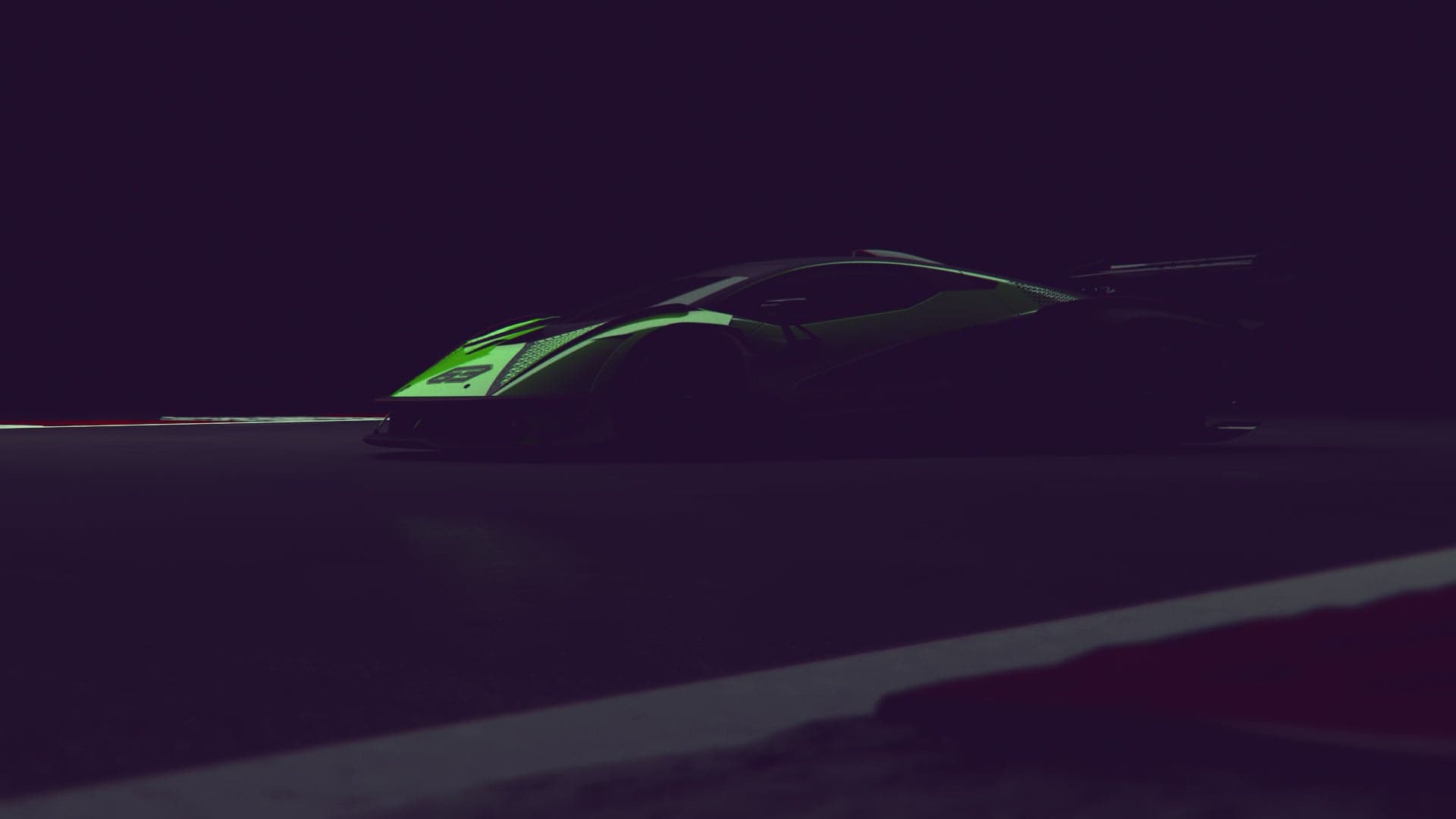 Lamborghini Teases 830-HP, Track-Only Hypercar Built by Squadra Corse Racing Division