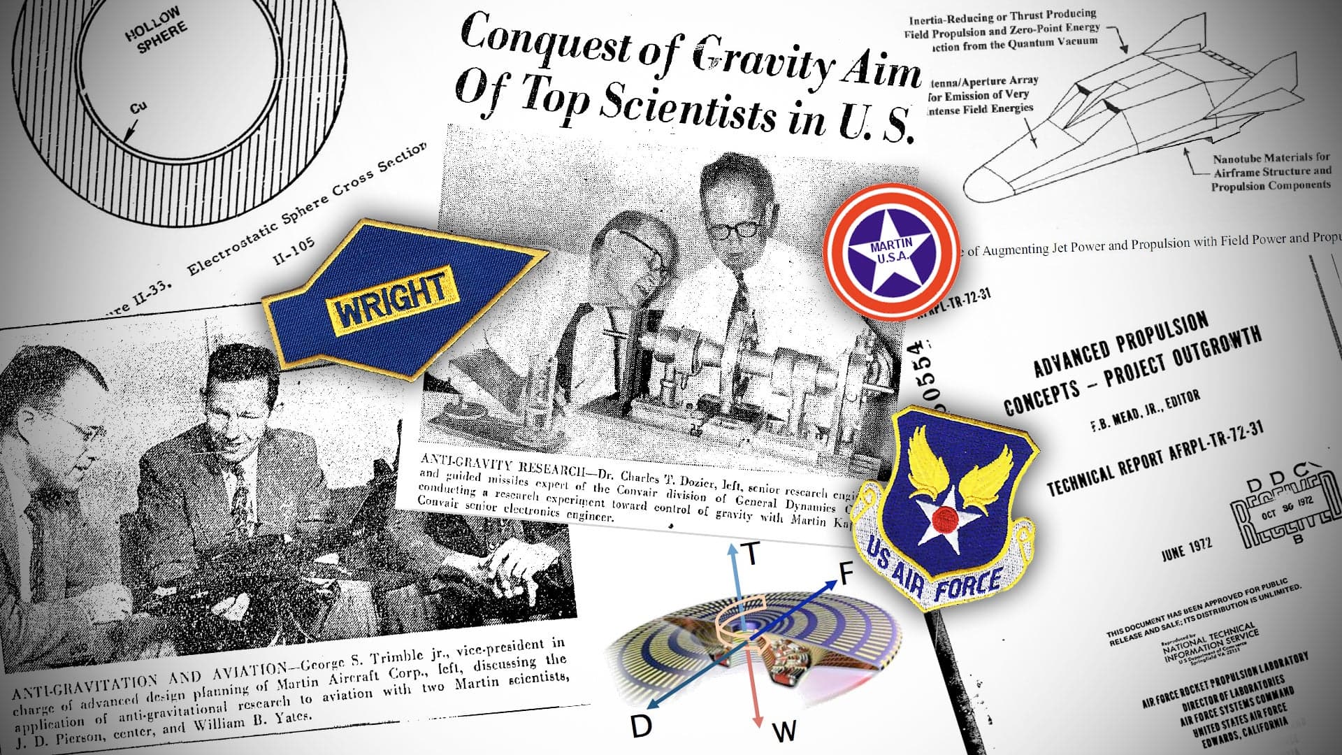 The Truth Is The Military Has Been Researching “Anti-Gravity” For Nearly 70 Years