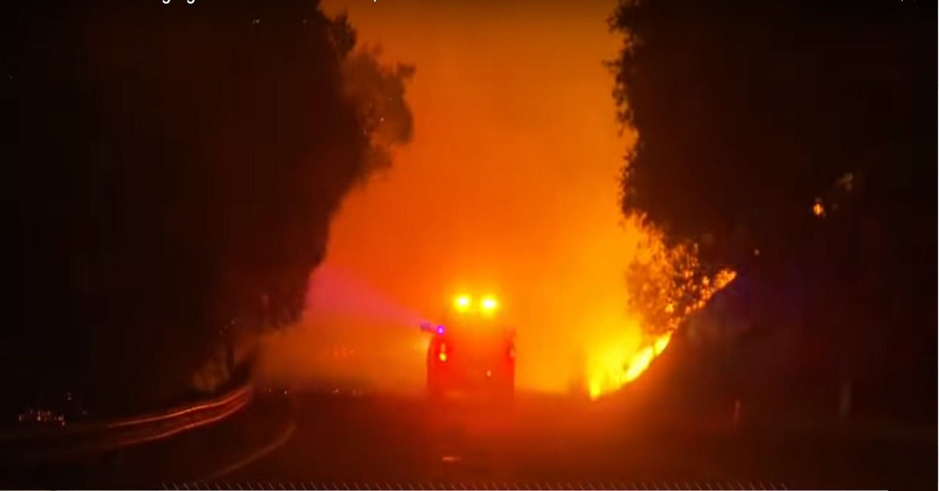 This Is What It’s Like to Drive Straight Into California’s Terrifying Kincade Wildfire