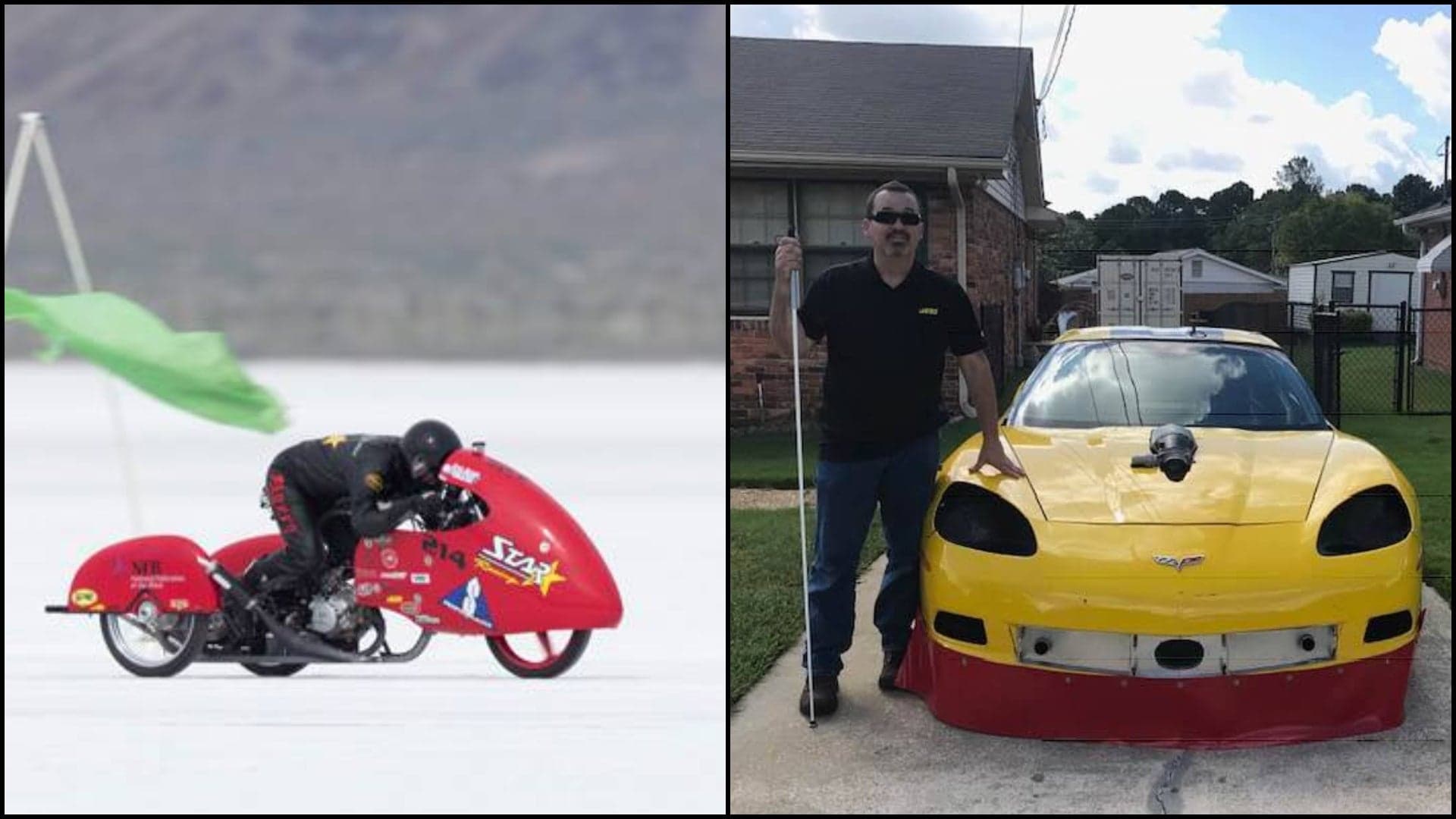 Former Pro Drag Racer Aims to Become World’s Fastest Blind Man in Modified Chevrolet Corvette