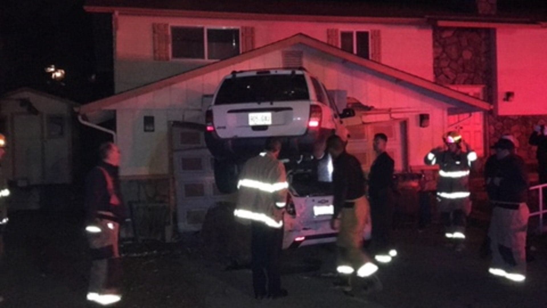 Jeep Driver Crashes Into Boulder, Ricochets Into Unlucky Person’s Car and House