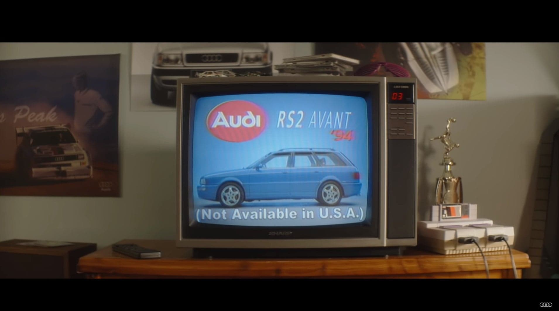 This All-New, Period-Correct Ad Celebrating the 1994 Audi RS 2 Is Retro Perfection