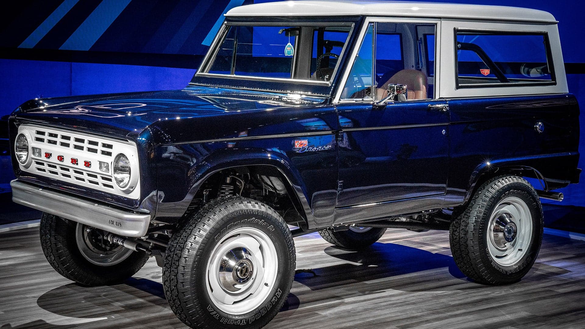 Jay Leno’s 1968 Ford Bronco Is Powered by a Shelby GT500 Supercharged V8 Engine