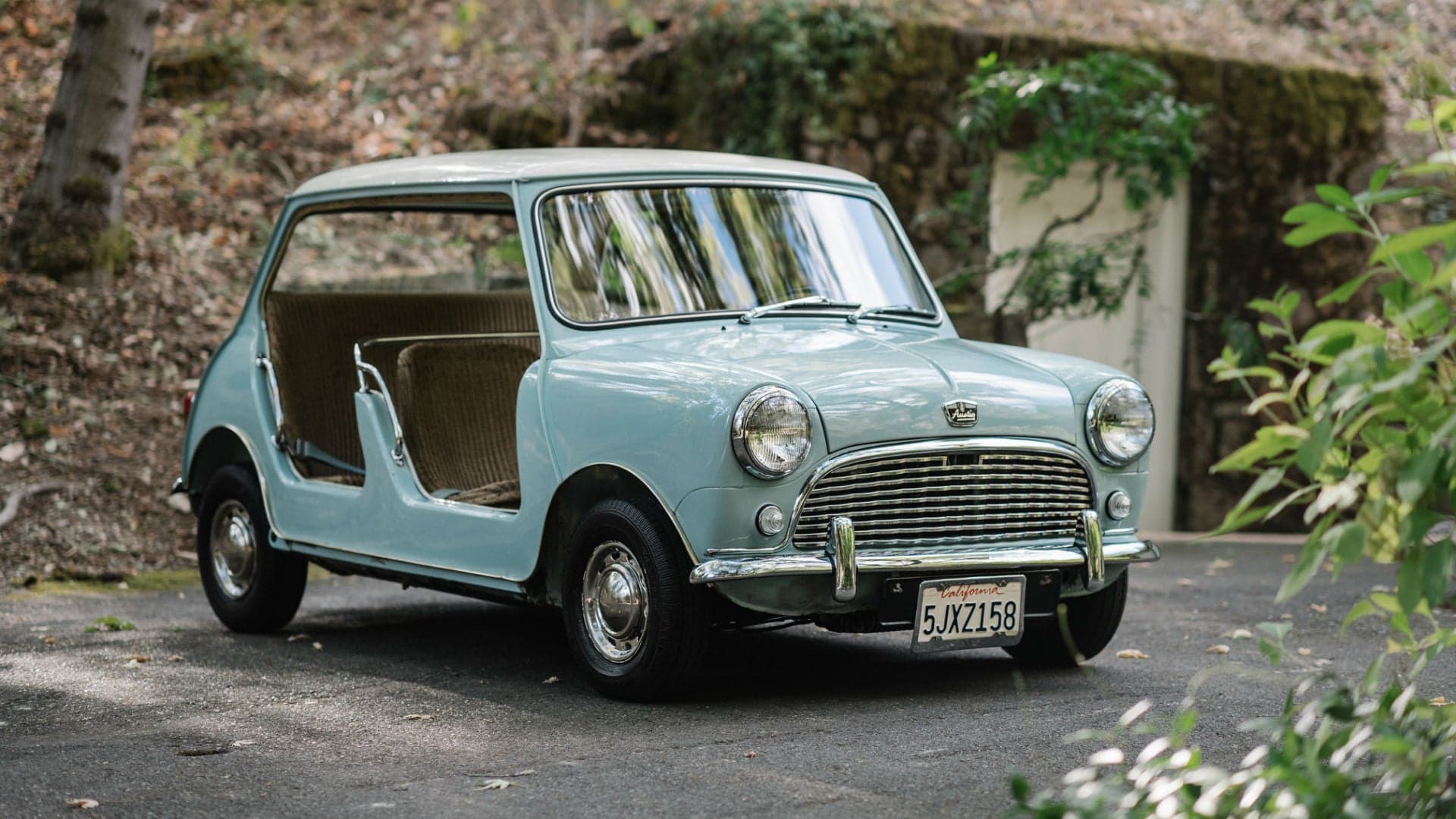 Immensely Rare 1962 Austin Mini Beach Car Sells for Astonishing $230,000 at Auction