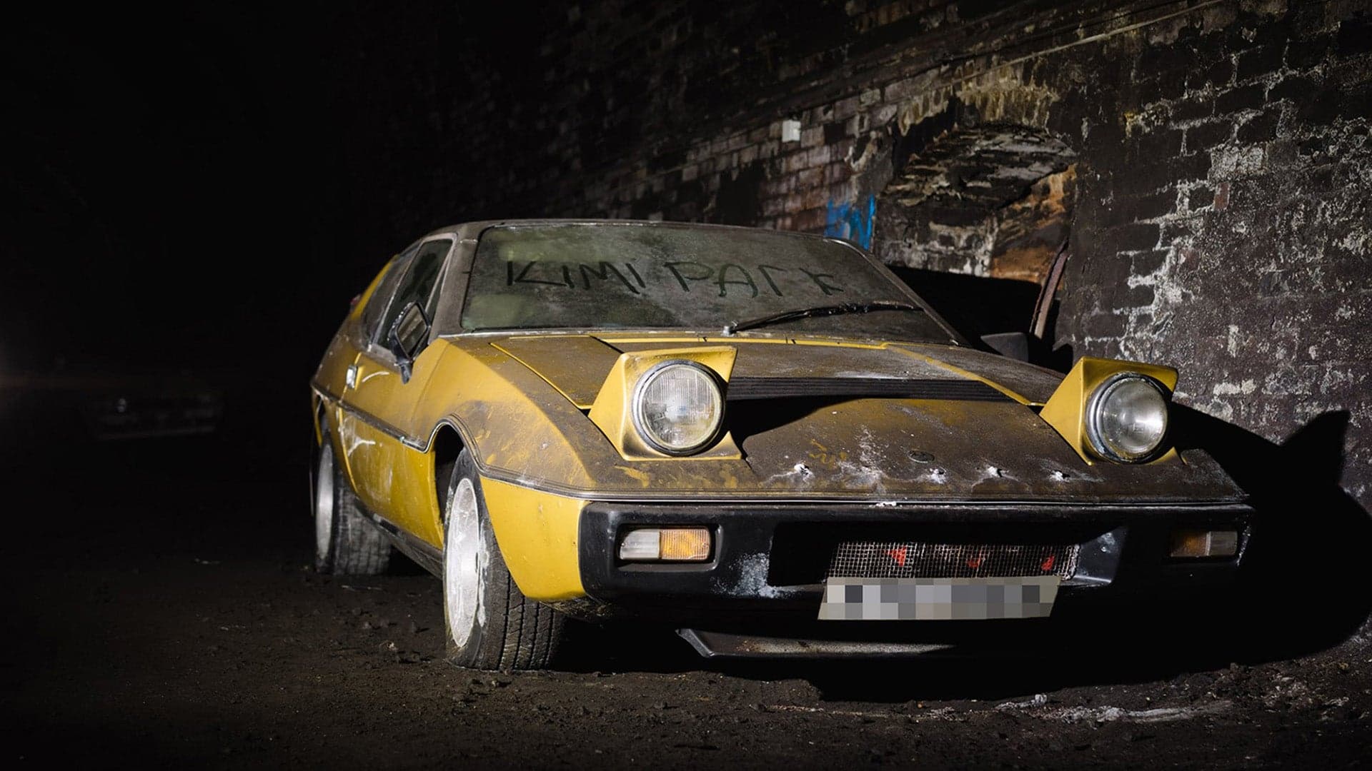 Photos Show Dozens of Classic Cars Abandoned in Collapsed Train Tunnel