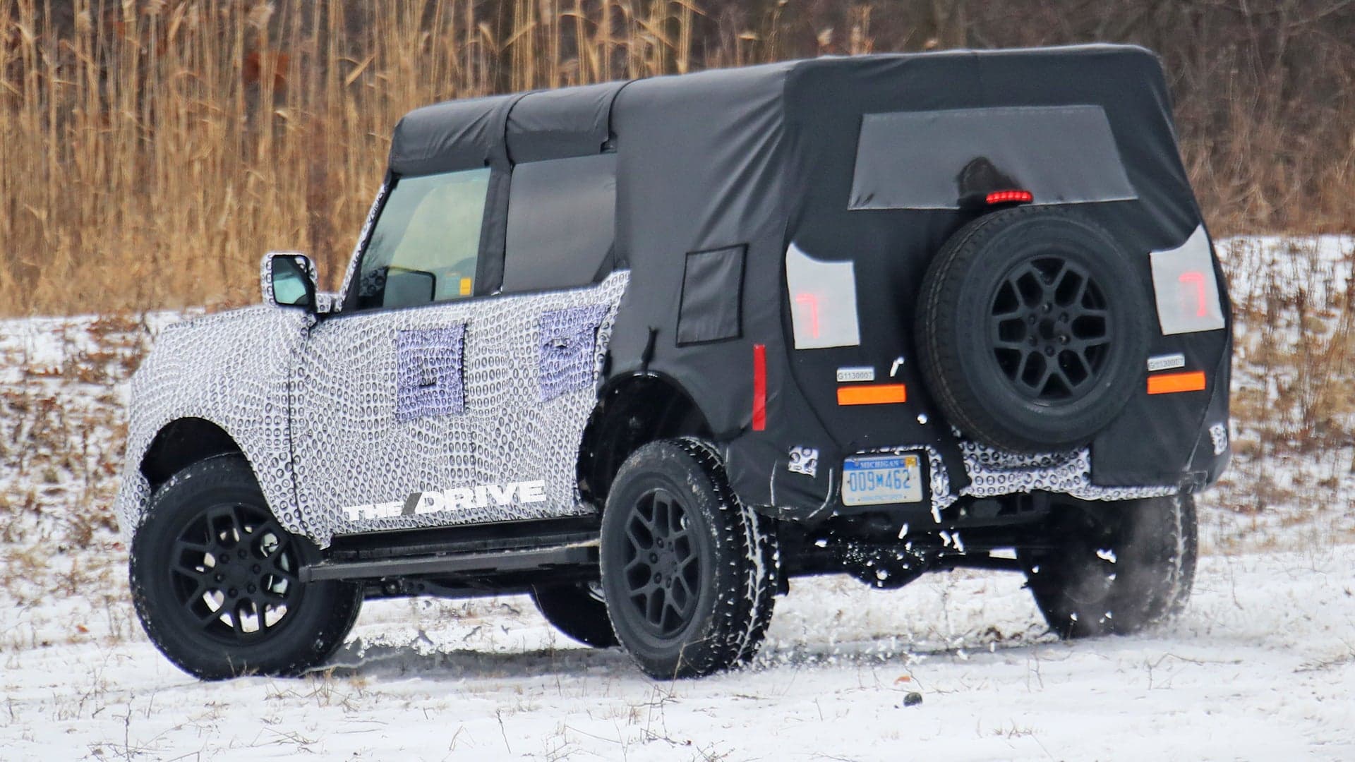 First Photos of Real 2021 Ford Bronco Appear to Confirm Removable Doors, Roof