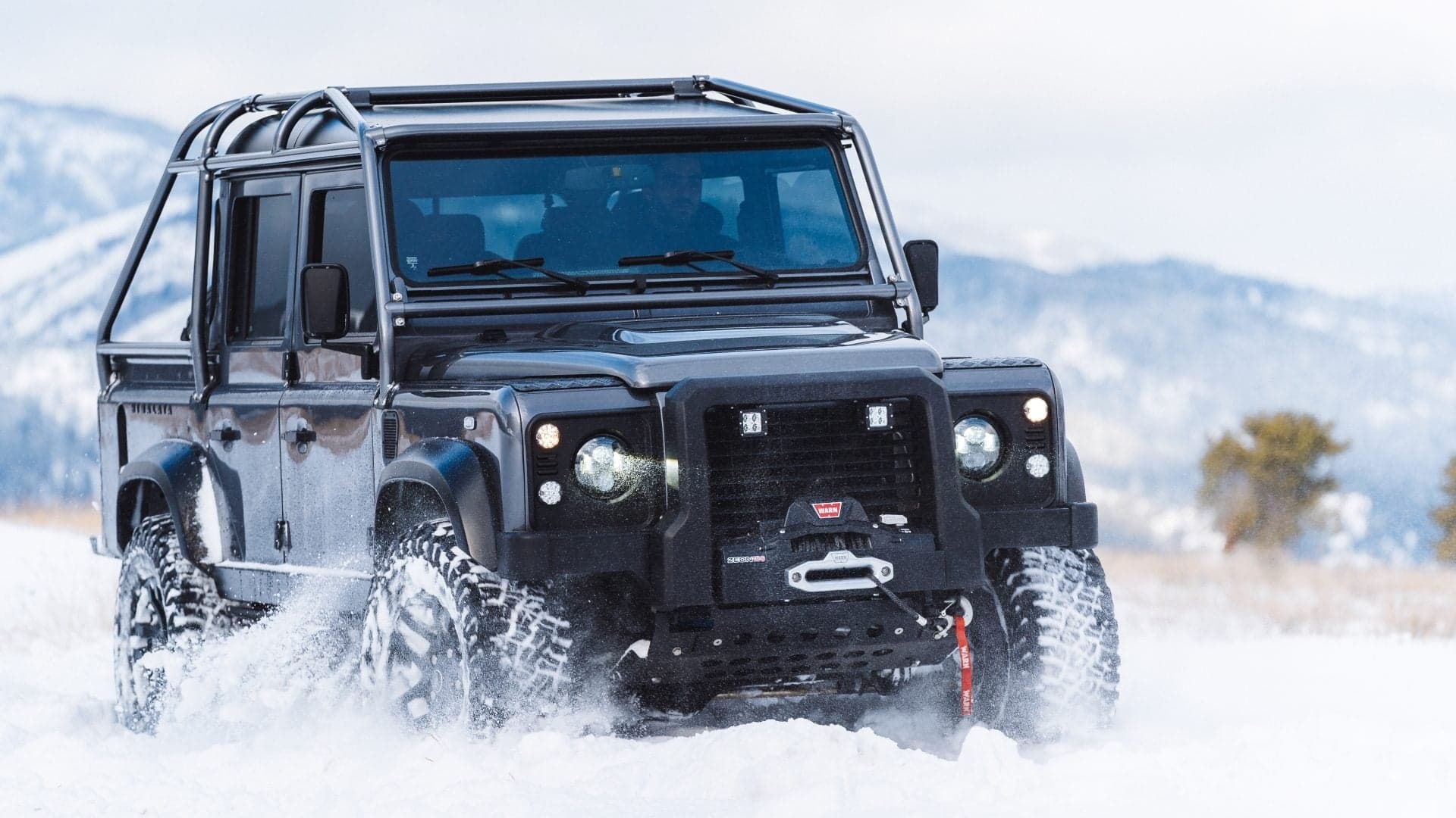 $250,000 Will Buy You This Land Rover Defender Restomod With LS3 Power