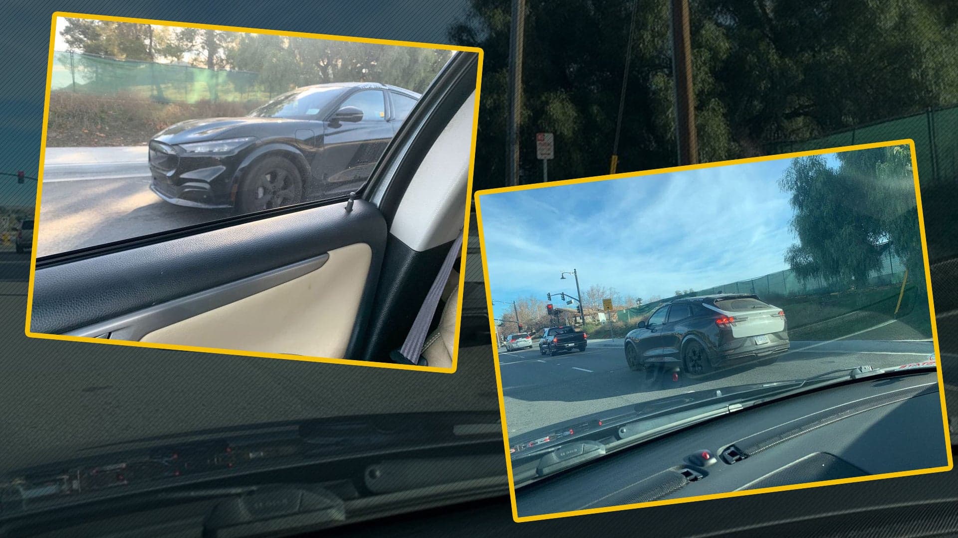 Watch: Pre-Production 2021 Ford Mustang Mach-E Spied Testing on Mulholland Drive