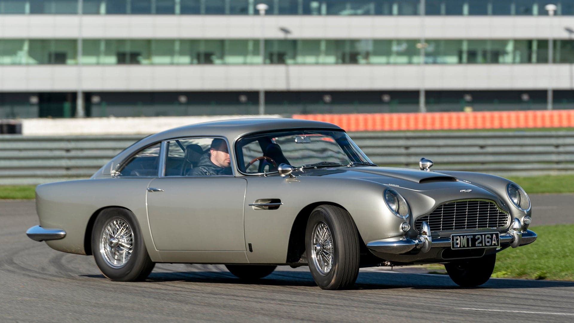 We Drove The Carbon Fiber, Stick Shift Aston Martin DB5 Stunt Car from No Time To Die