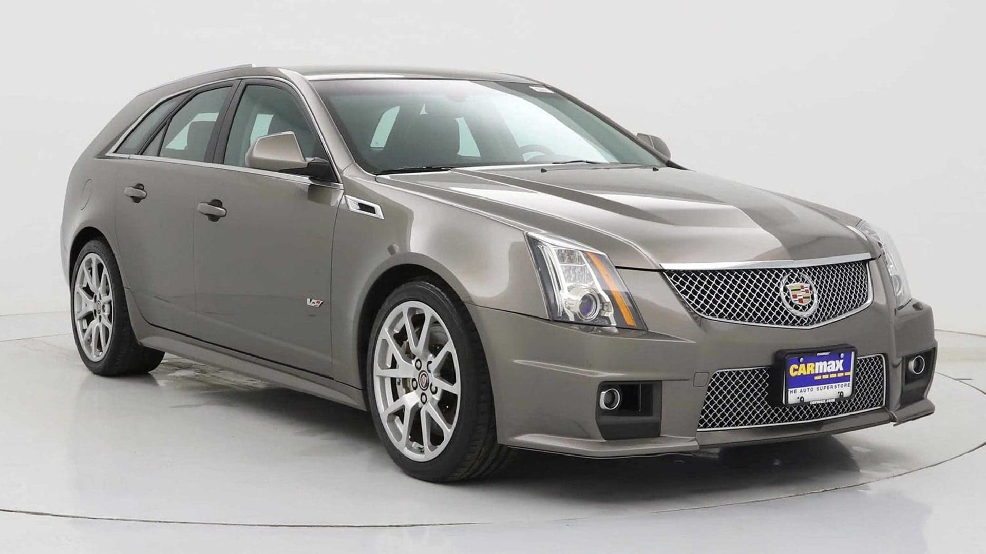 An Honest-To-God Brown Manual Cadillac CTS-V Wagon Can Be Yours For $52,000