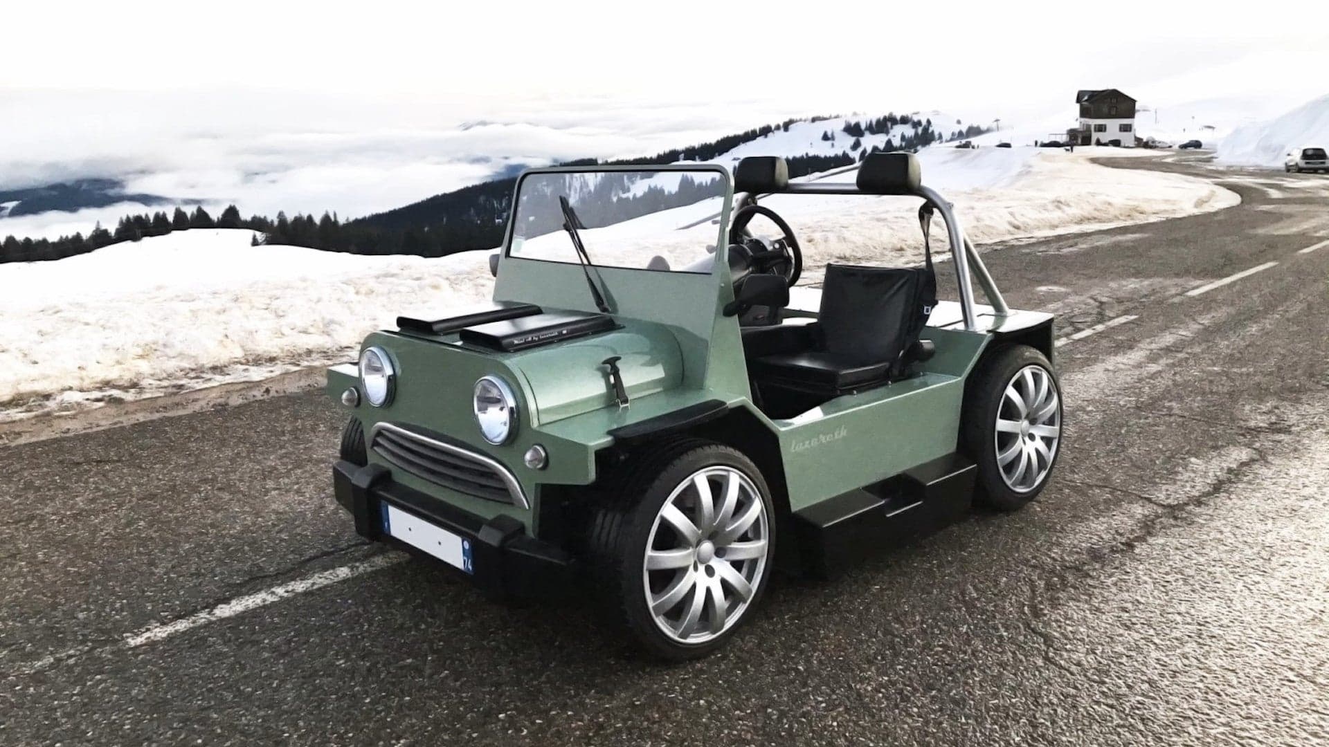 Maserati V8-Swapped Mini Moke Has 454 HP and Weighs 1,874 Pounds