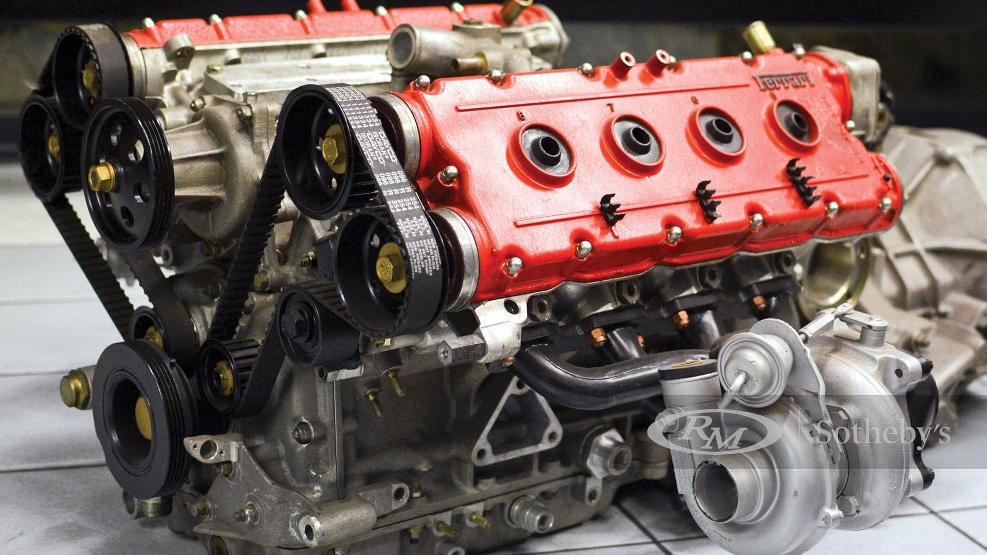 Where Would You Swap This Experimental Ferrari Twin-Turbo V8 Engine?