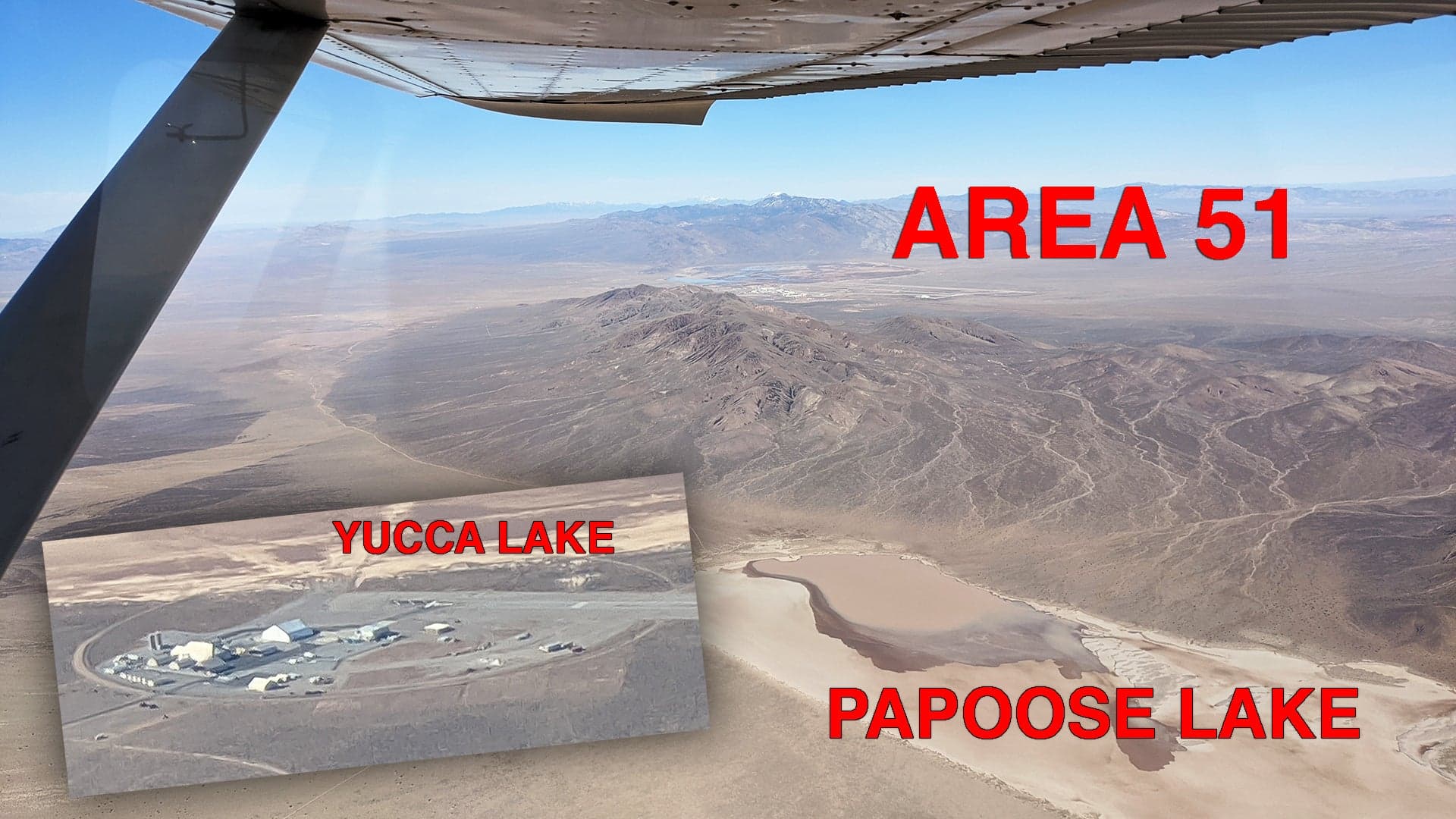 Pilot’s Rare Trip Around Area 51 Includes Pics Of Range Targets, Drone Bases, UFO Legends