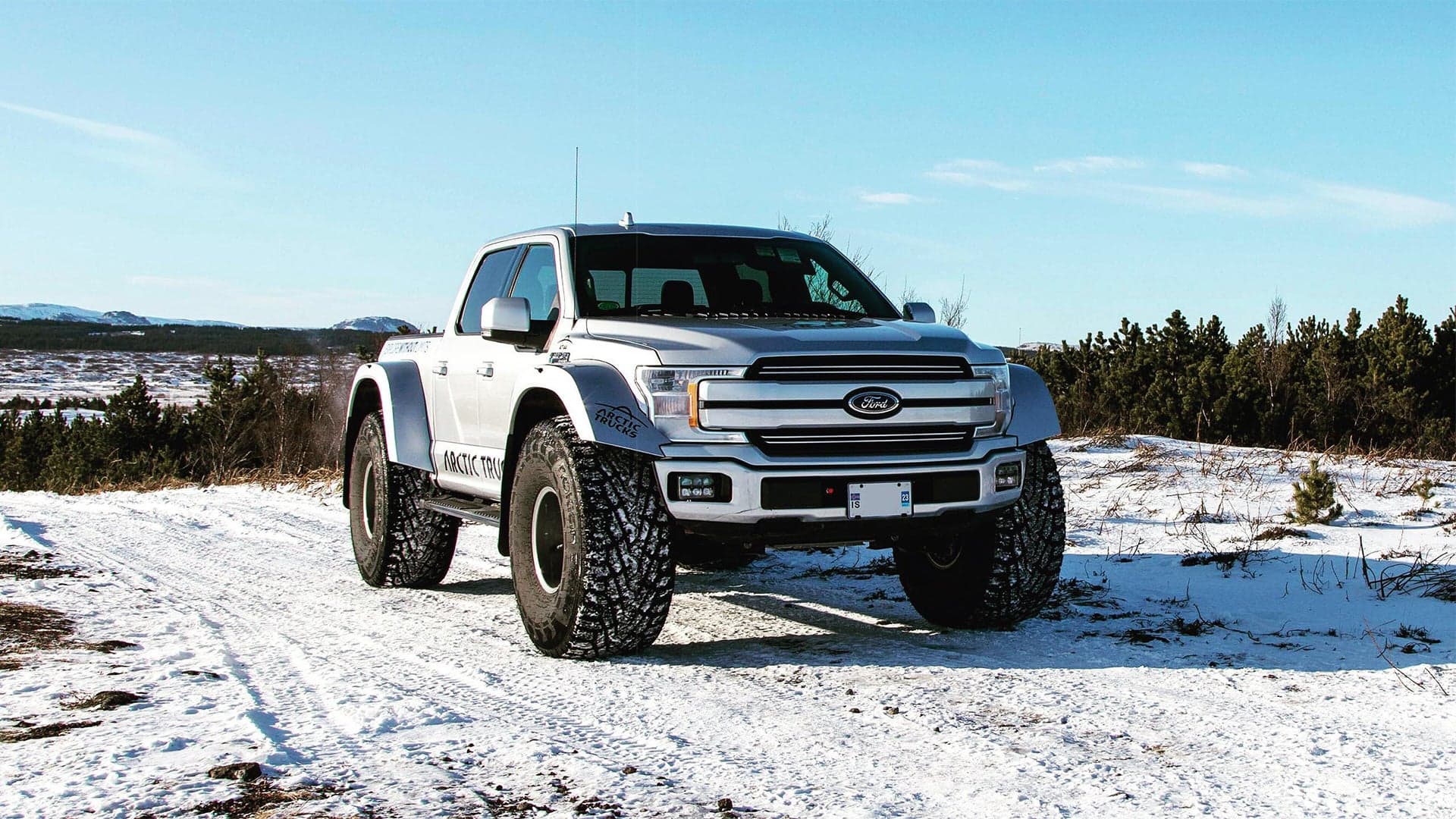Arctic Trucks’ Ford F-150 Conquers the Poles With Massive 44-Inch Snow Tires