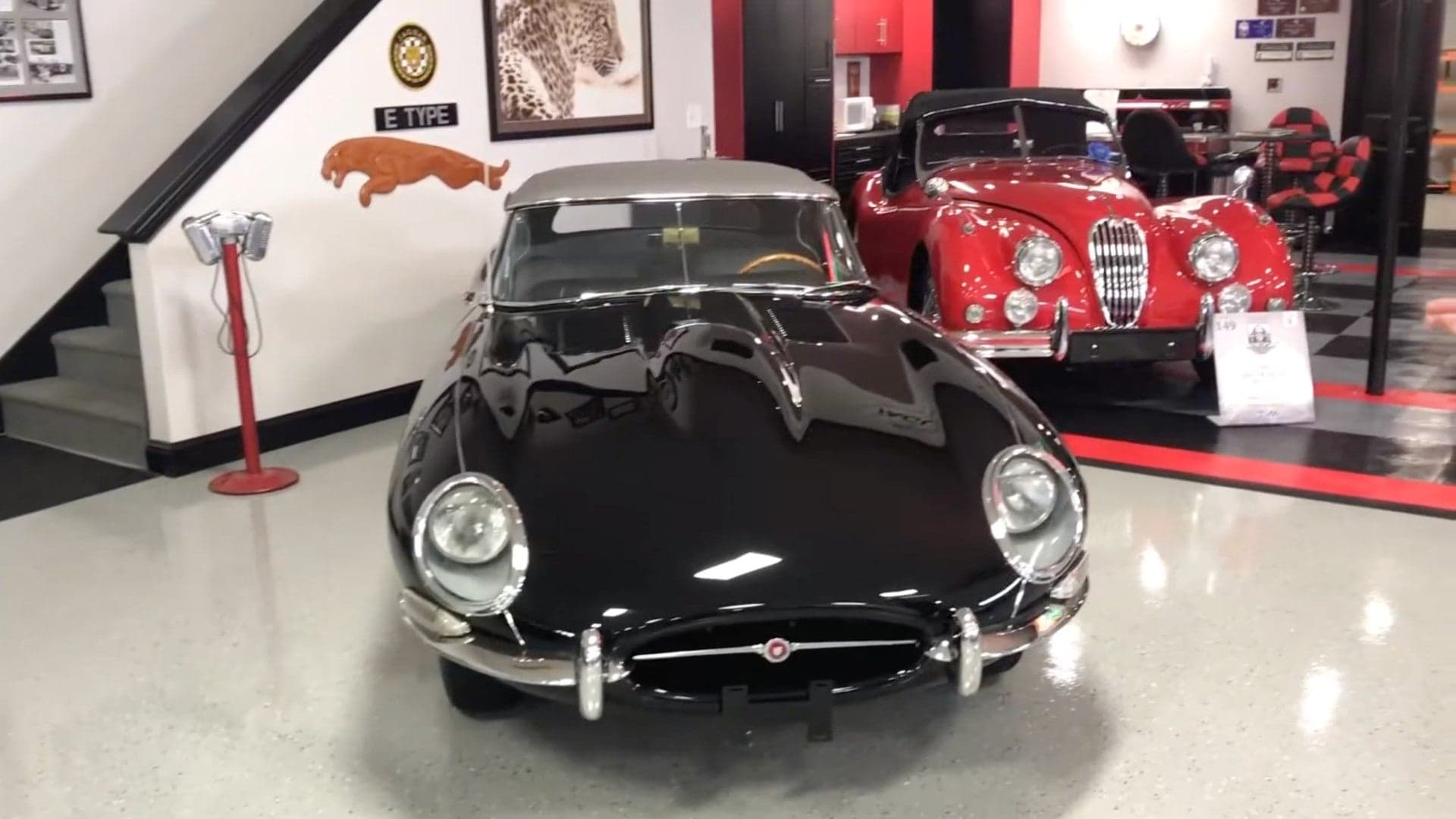 Take an At-Home Tour of This Jaguar Collector’s Incredible Garage