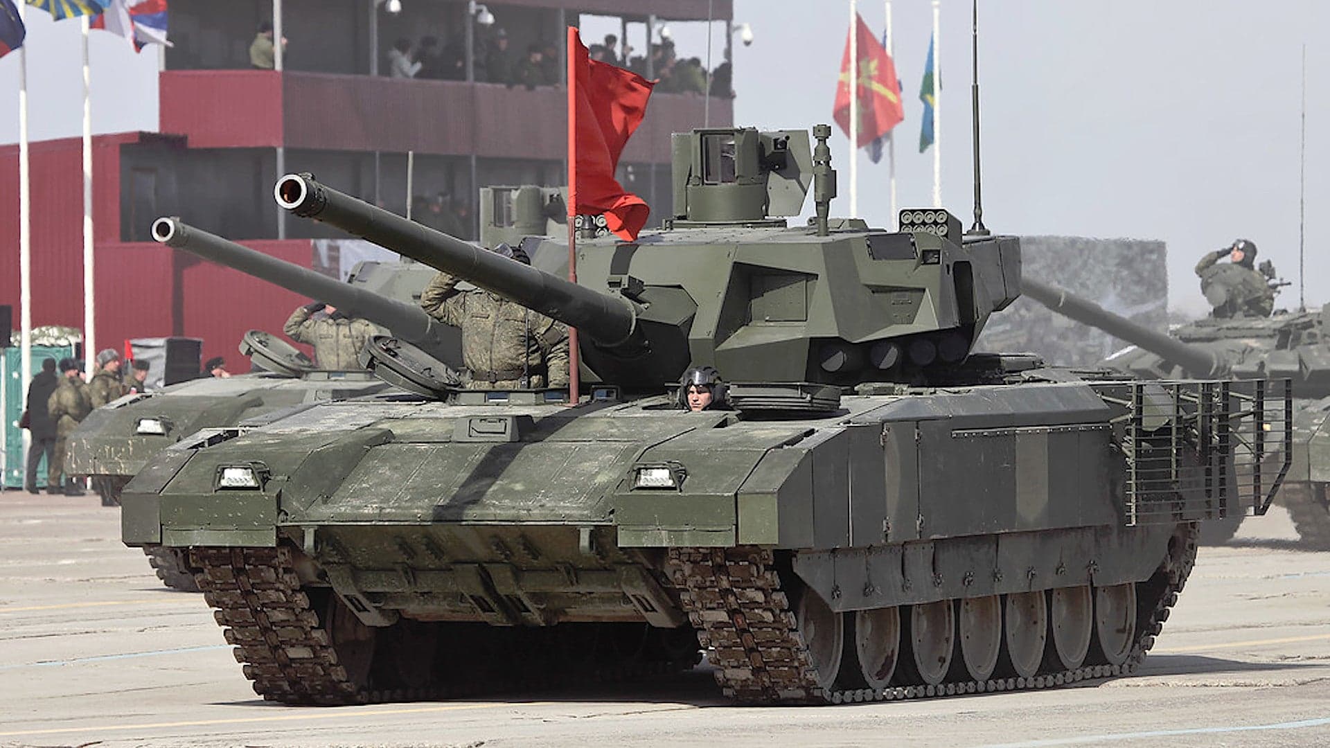 Russian Government Says It Sent Its New T-14 Tanks To Syria For Combat Testing