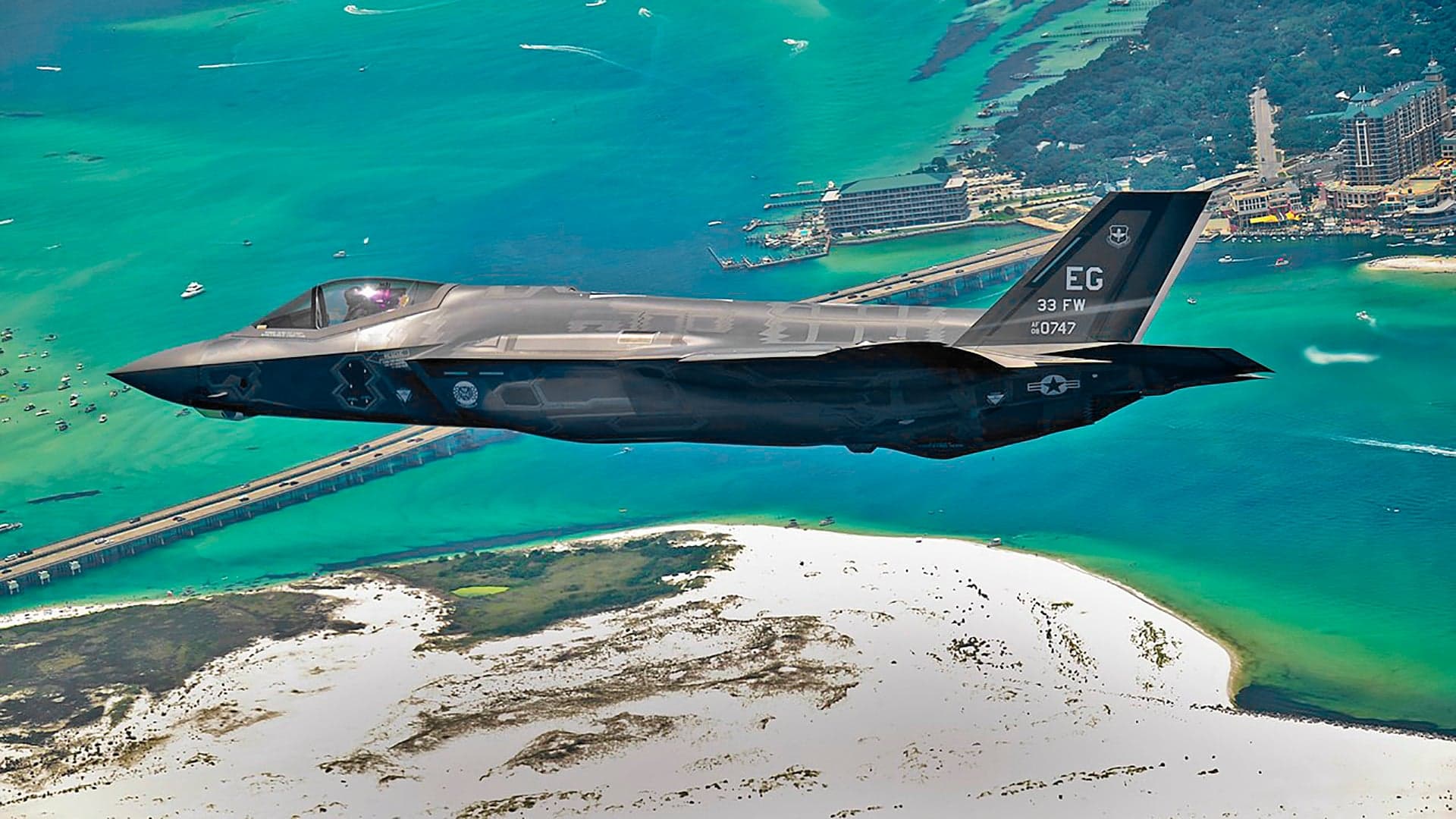 F-35 Has Crashed In Florida, Second Aircraft Loss For Eglin Air Force Base In Five Days
