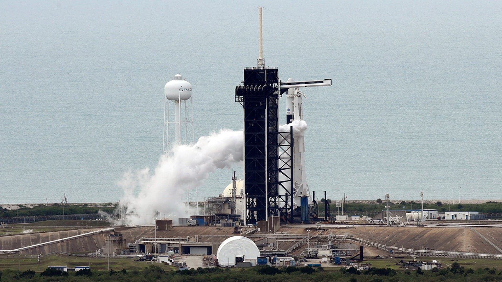 The Historic Manned SpaceX-NASA Launch Has Been Aborted