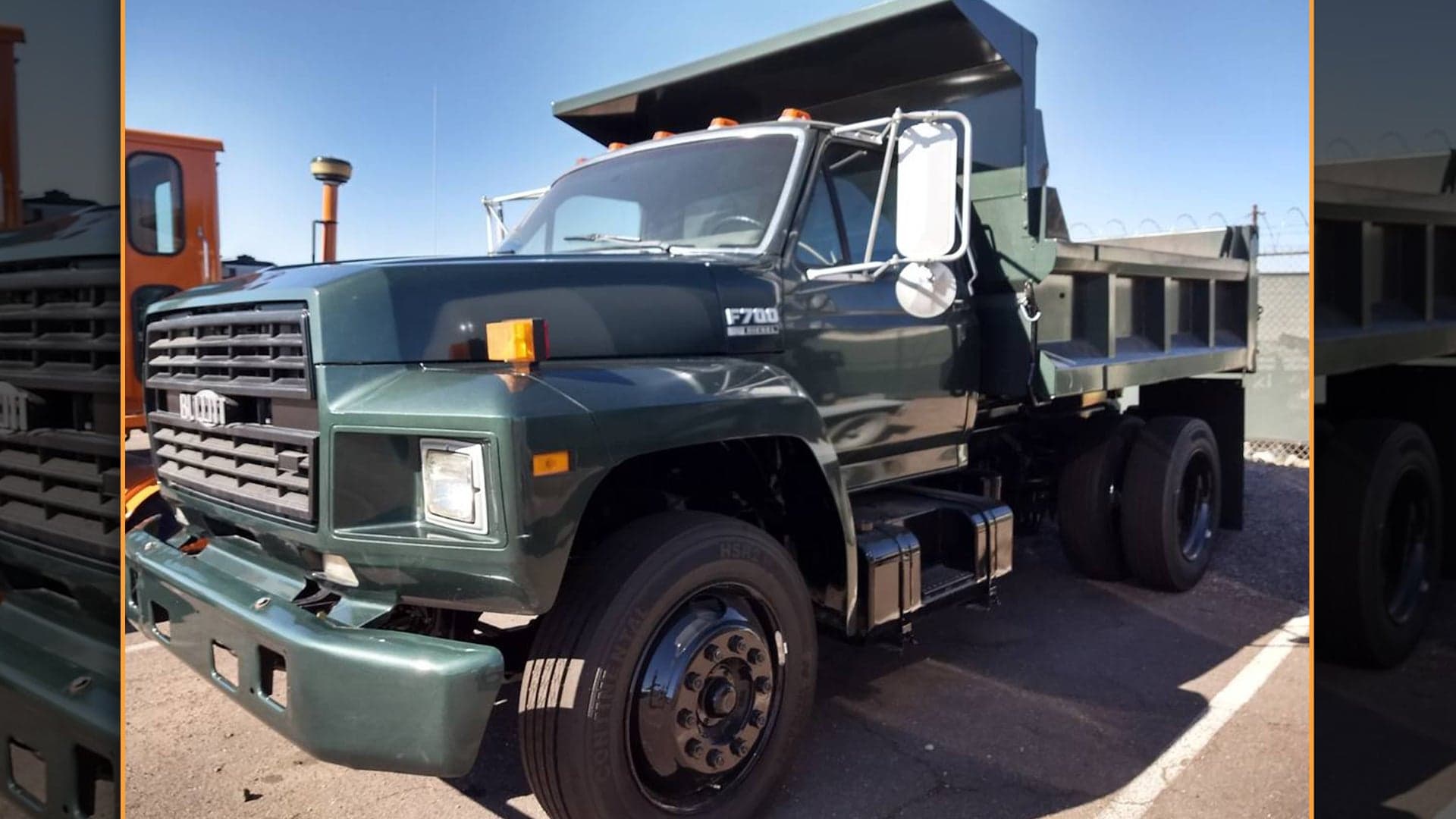This Bullitt-Tribute Ford F700 Dump Truck Would’ve Made For a Very Different Chase Scene