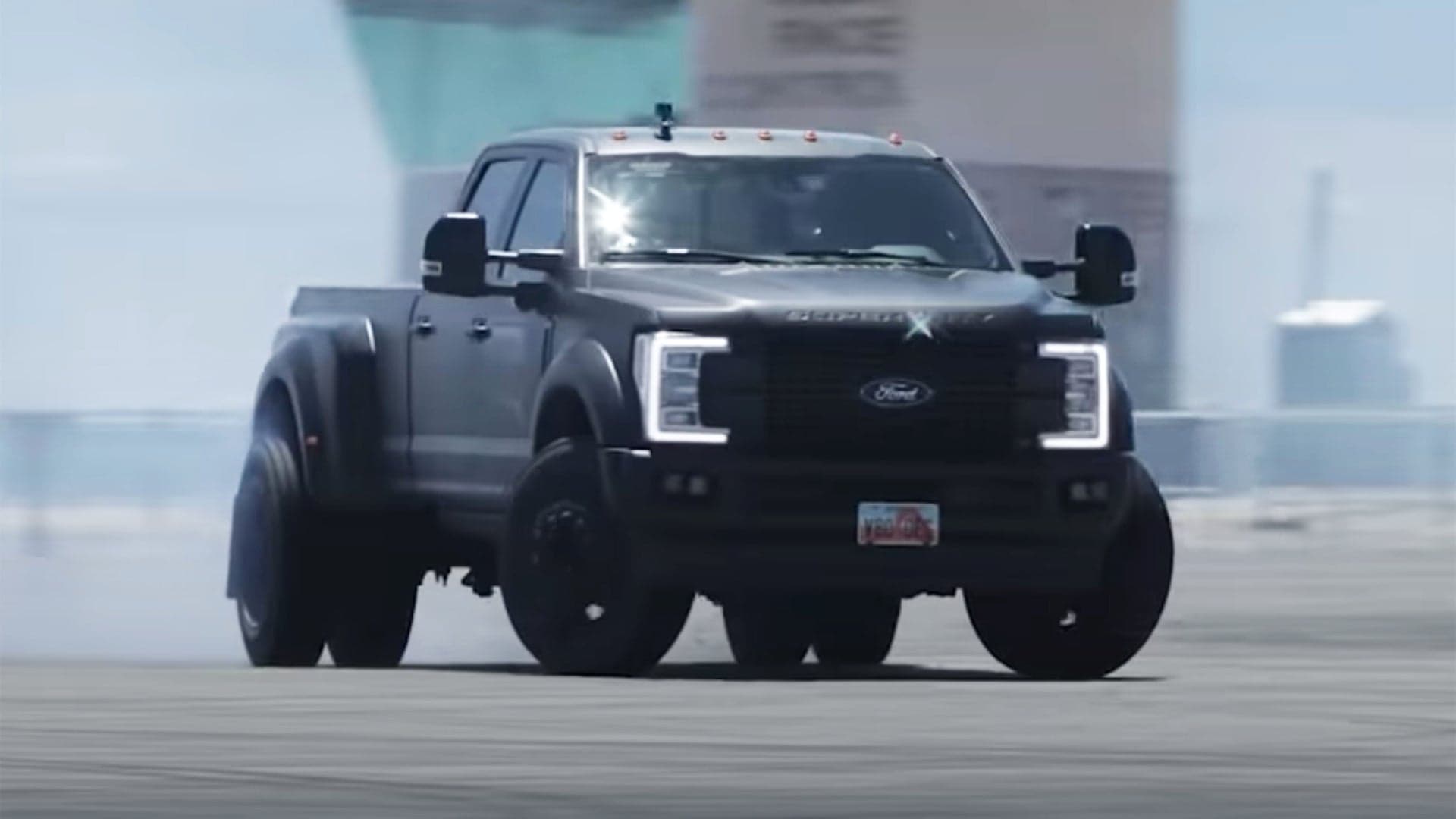 Can You Drift an 8,000-Pound Ford Super Duty F-450? Ken Block Finds Out