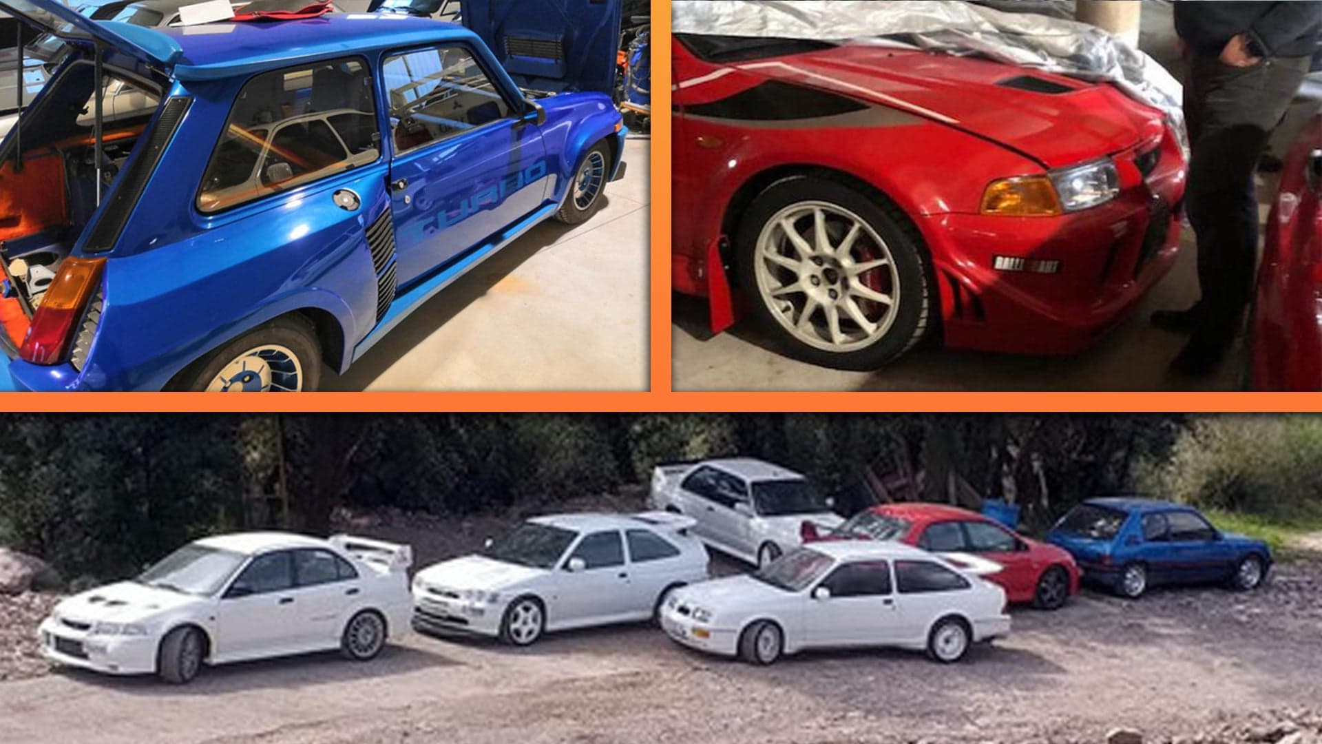 This Thief Stole All Your ’80s and ’90s Dream Cars: M3s, Evos, Cosworths, a Delta Integrale and More